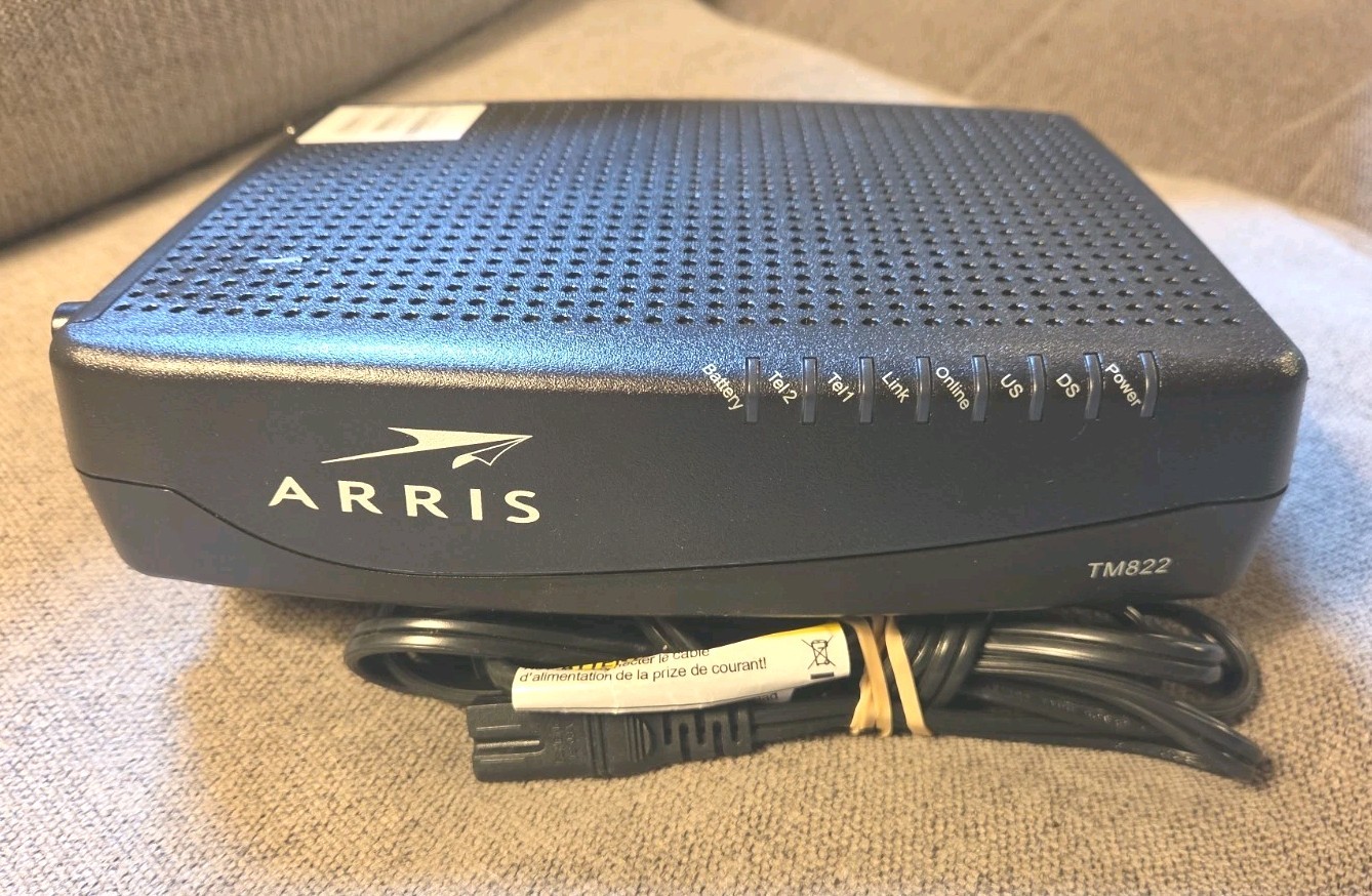 Arris TM822G Touchstone Voice Data Telephony Modem  DOCSIS 3.0