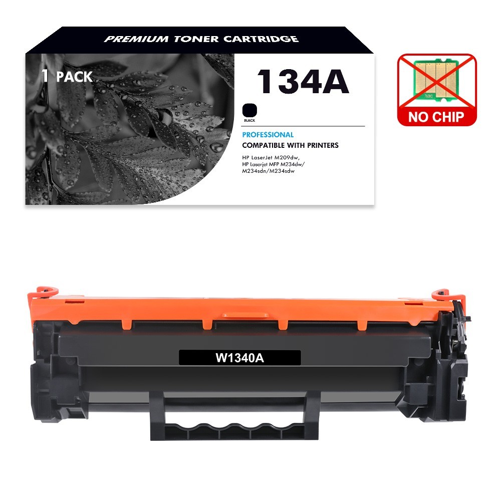 1PK W1340A 134A Toner for HP LaserJet M209dwe M209dw MFP M234dw M234sdw No Chip
