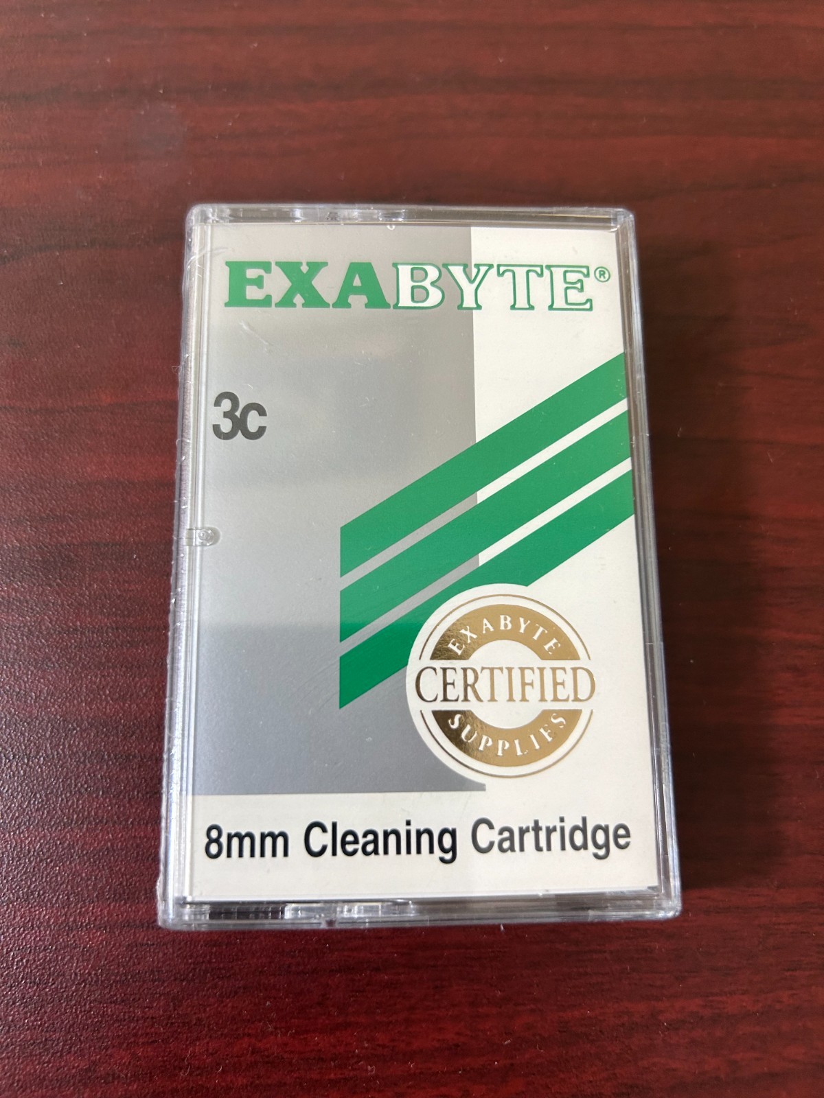 Exabyte 3C 8mm Cleaning Cartridge Certified Brand New Sealed