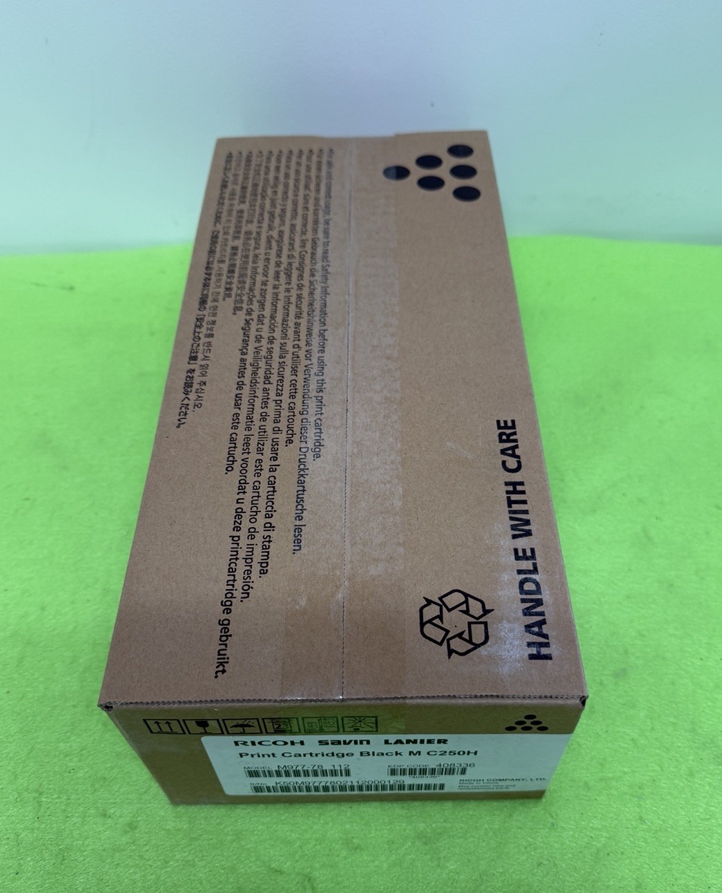 Genuine NEW Sealed Ricoh M C250H Black Toner 408336 OEM Savin Lanier - 