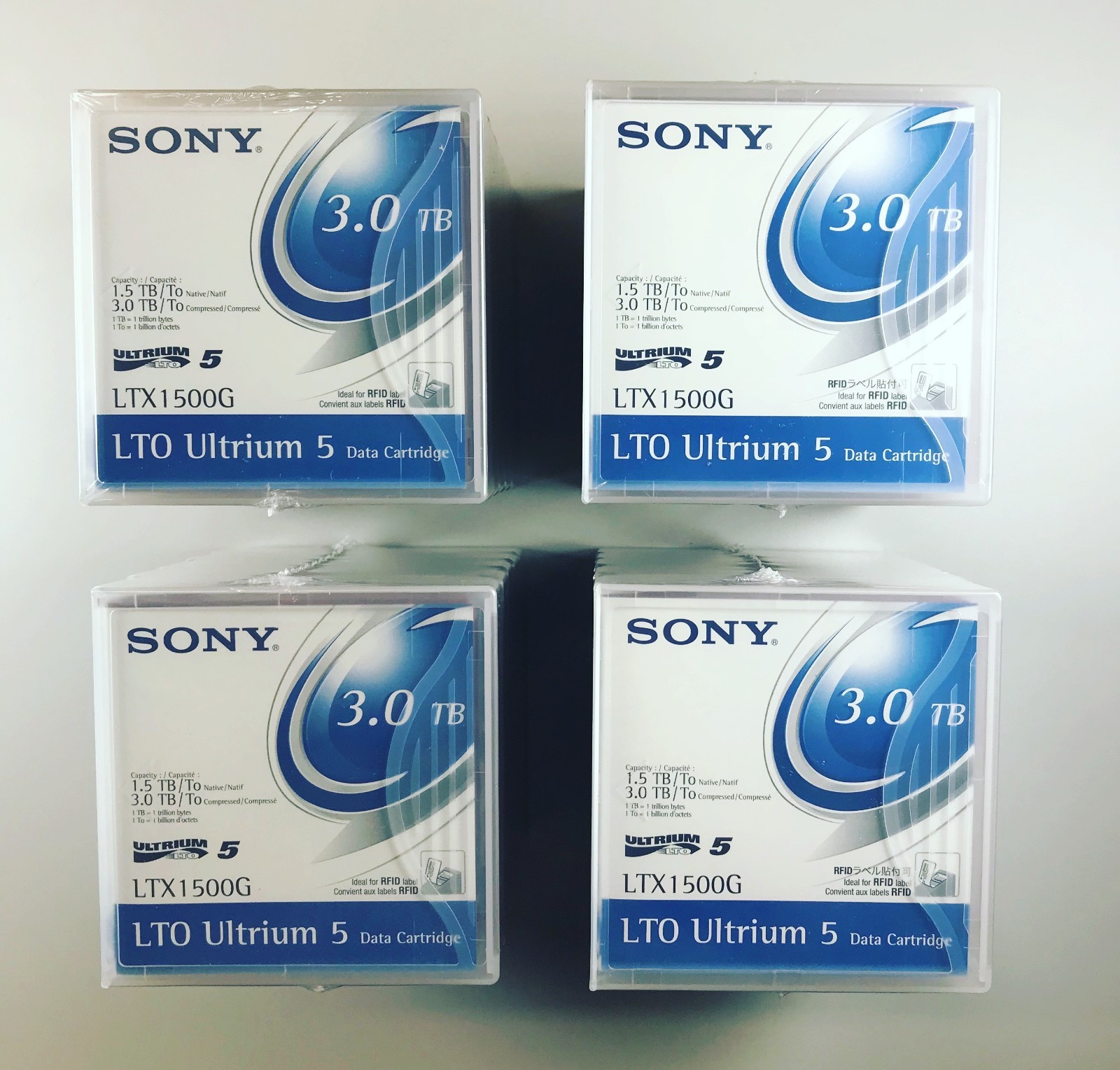SONY LTO-5 Tape LTX1500G Ultrium BACKUP Cartridge (20 PACK) / Data Storage - NEW