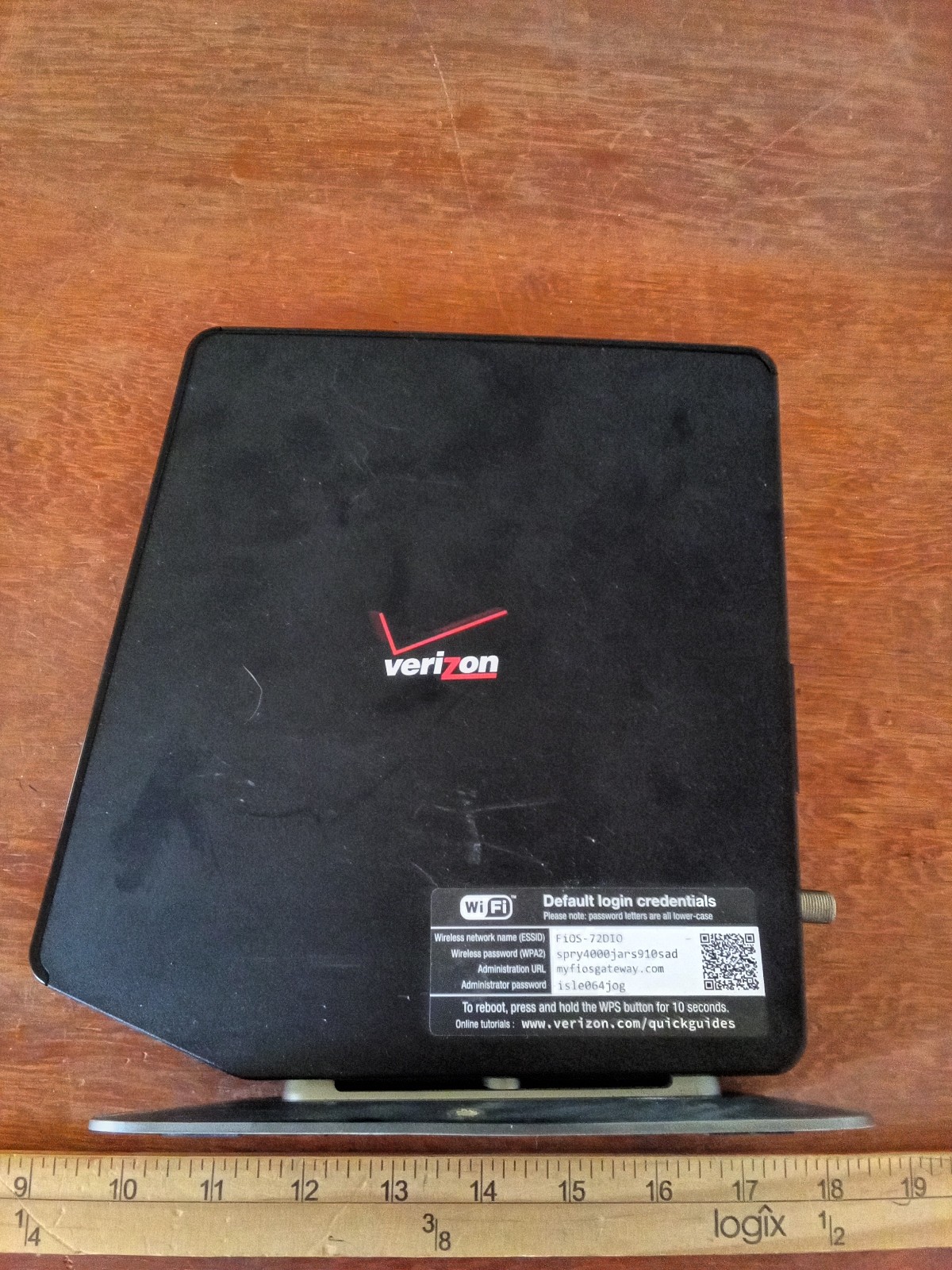 Verizon Router Model Fi0S-G1100 - Used