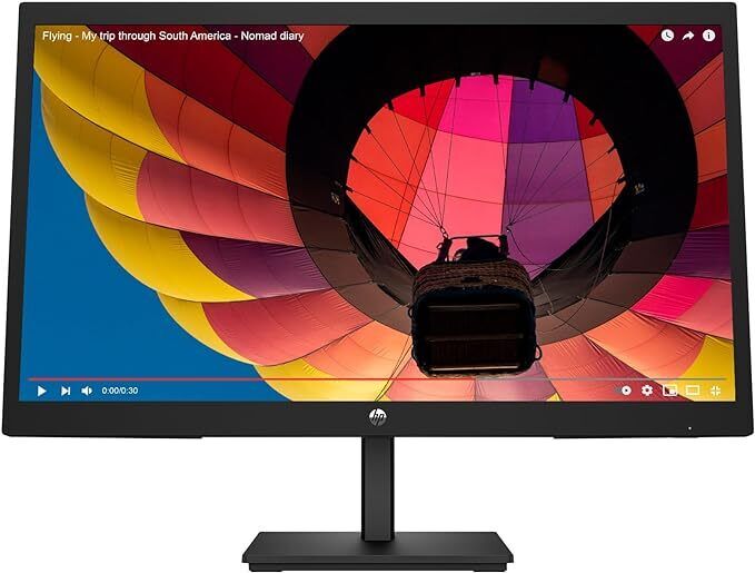 HP V22v G5 FHD Monitor, AMD FreeSync Technology HDCP Support for HDMI - Black