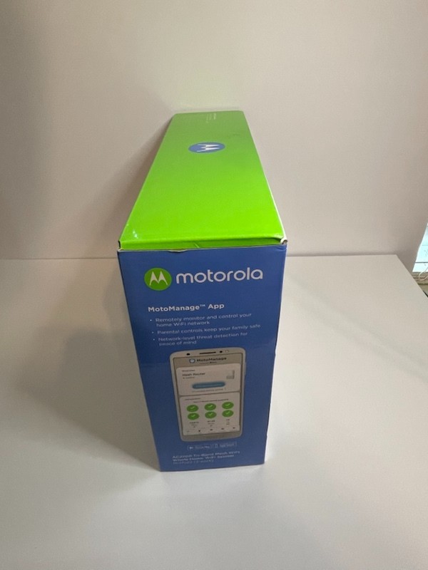 Motorola AC2200 Tri-Band Mesh WiFi System 2 Pack Whole Home Router 6000 SqFt New