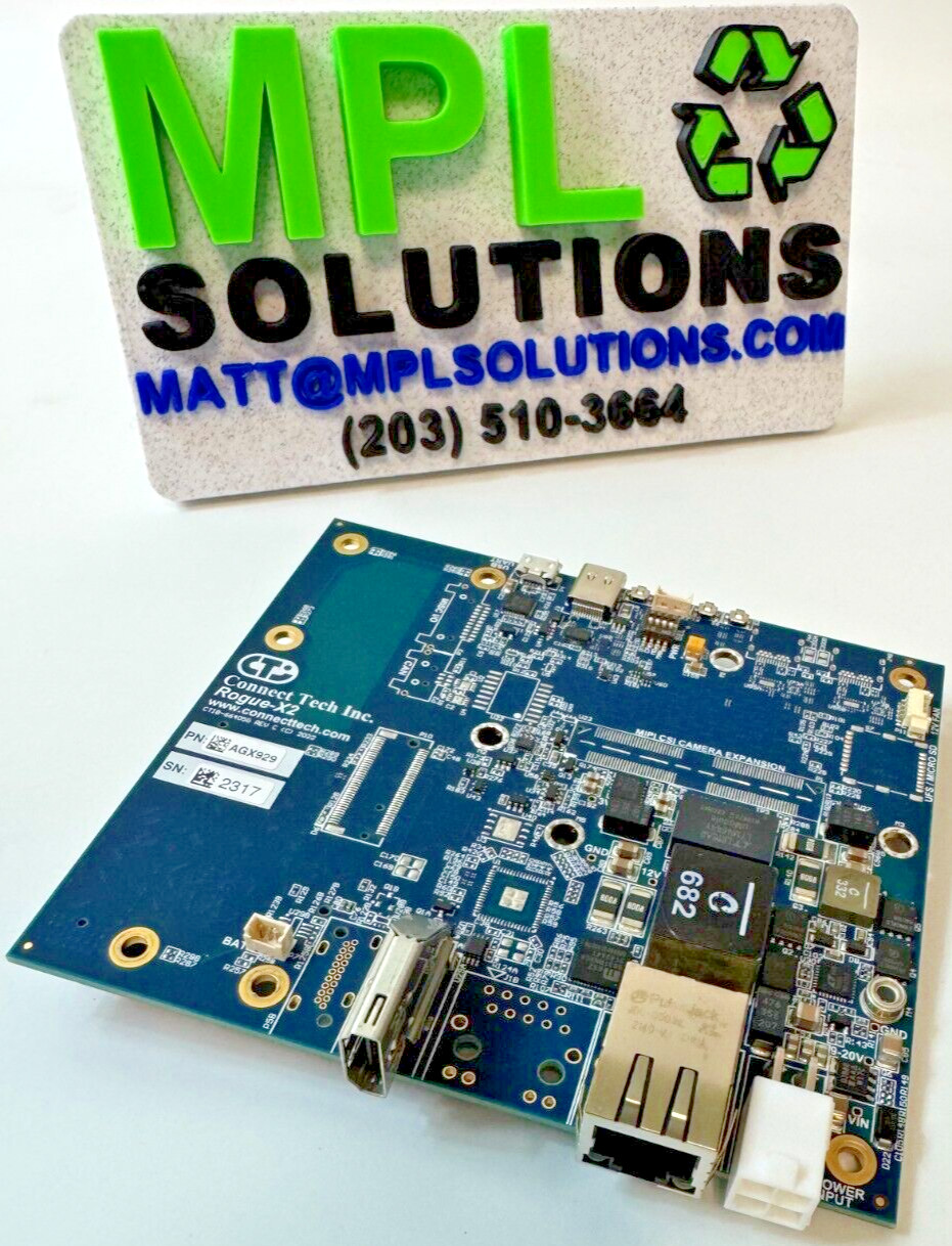 Connect Tech X2 AGX Rogue CTO Carrier Board   NVIDIA Jetson AGX Xavier PCI-E NEW