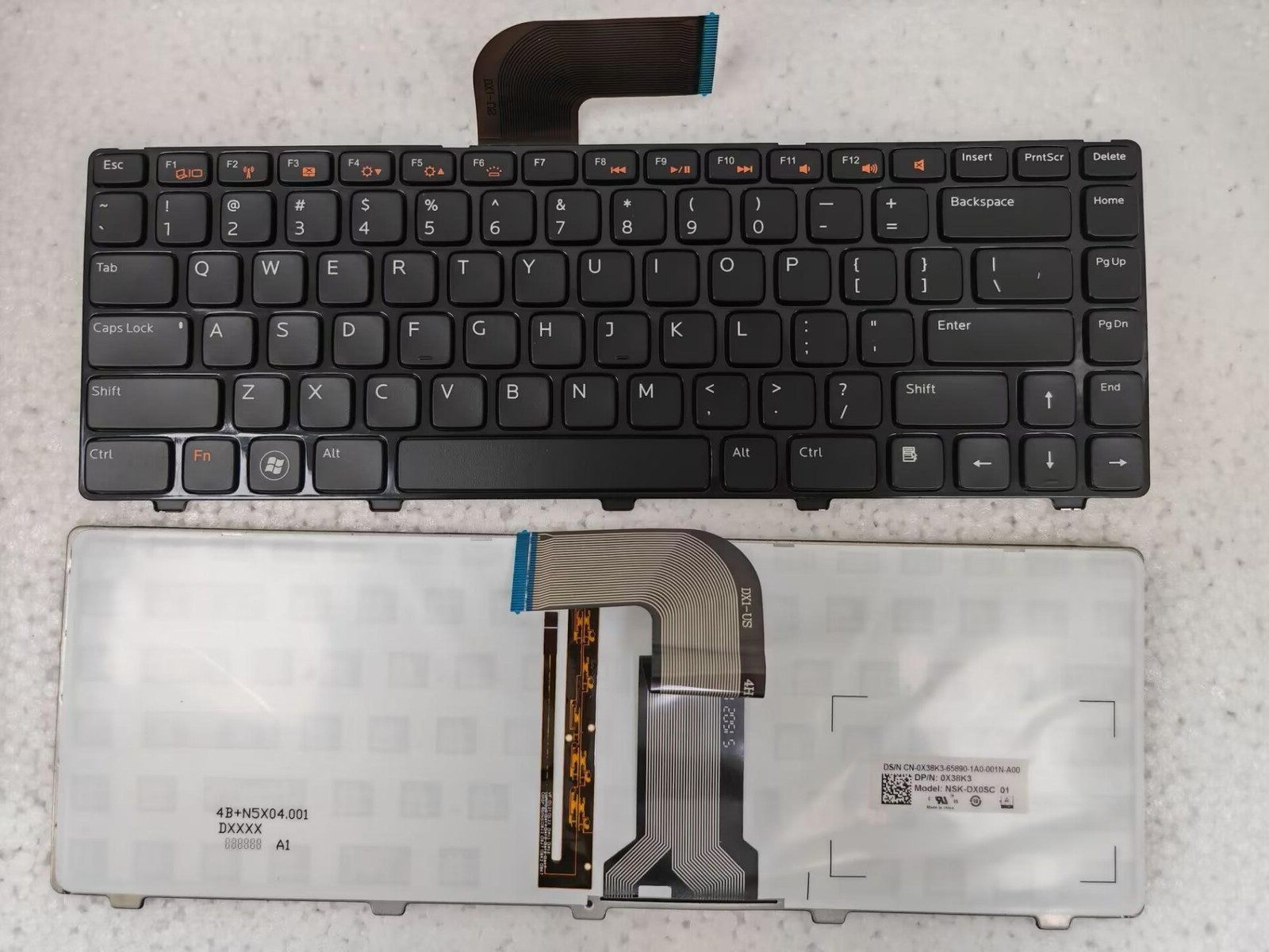 US Backlit Keyboard for Dell 14r 5420 7420 14 3420 n4110