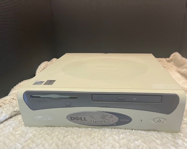 Vintage Dell Optiplex G110 desktop computer (no screen)