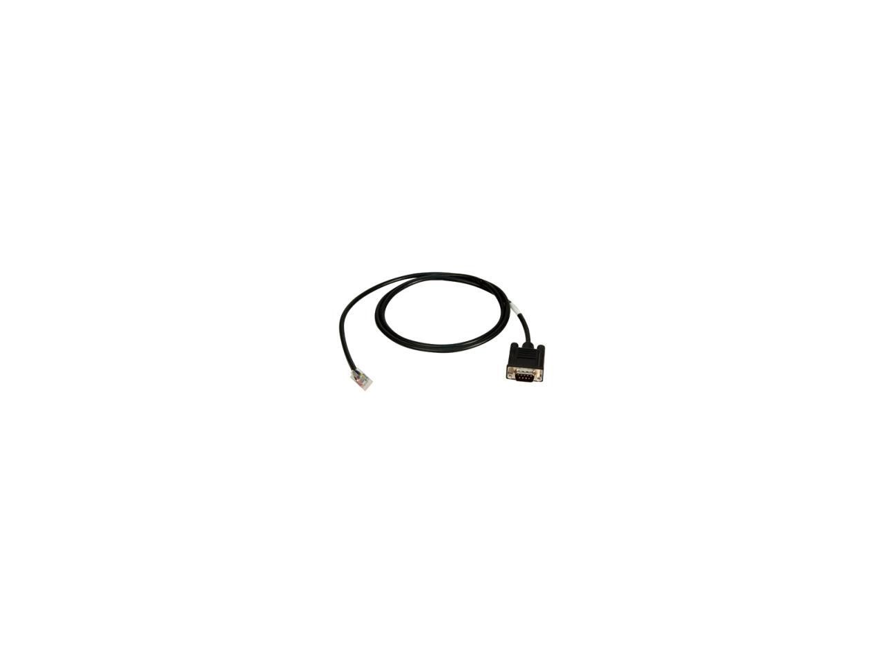 Digi International Model 76000240 4 ft RJ45 to DB9 Cable Male to Male