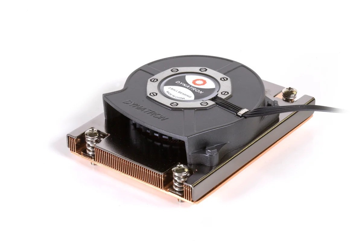 Dynatron R25 1U Server CPU Cooler Intel LGA 2011 2066 Narrow ILM Copper R2525