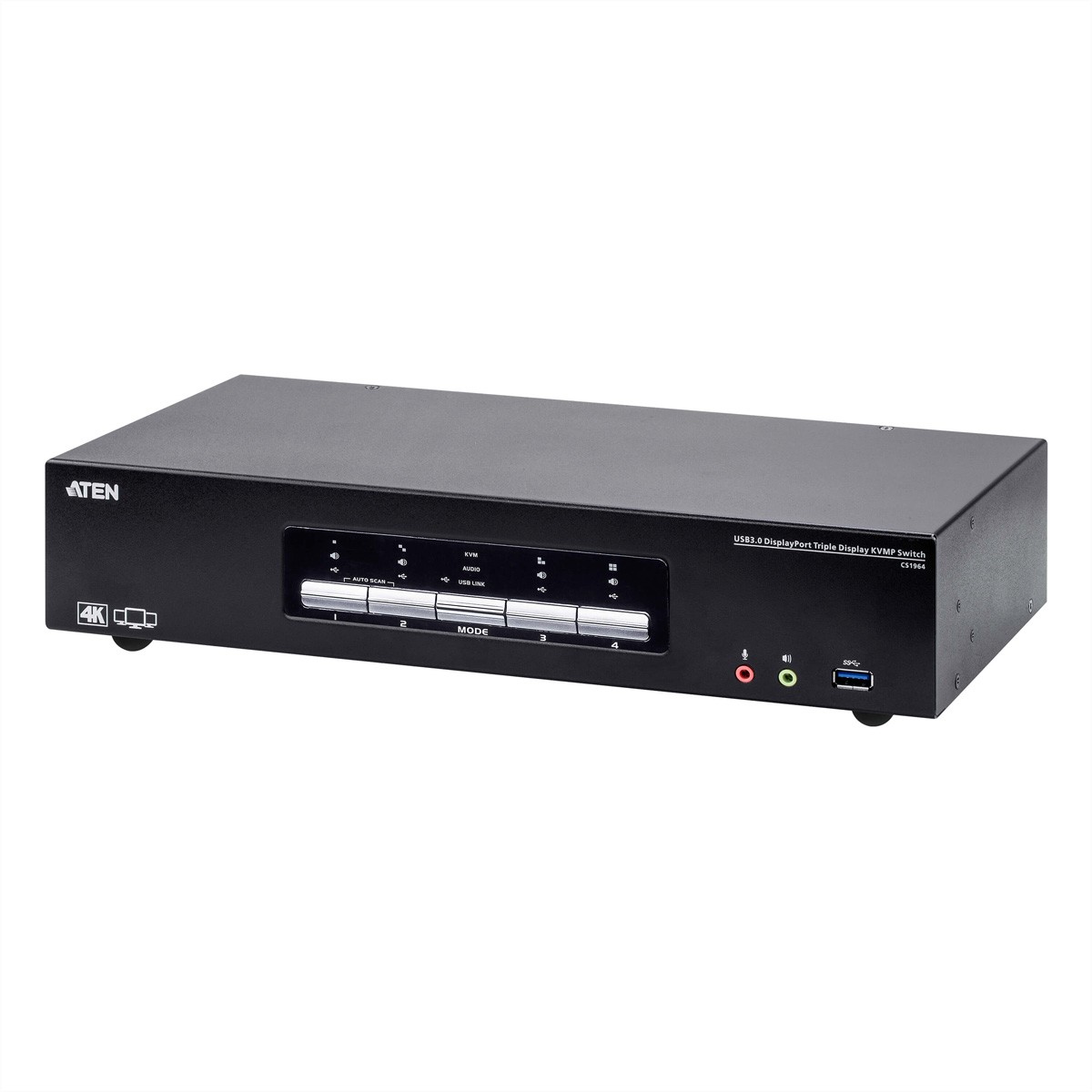 ATEN CS1964 KVM/Audio/USB Switch 4 x KVM/Audio ~D~