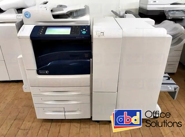 Xerox WorkCentre 7970i Color Laser MFP Printer Copier Scan Fax Booklet CZ Fold