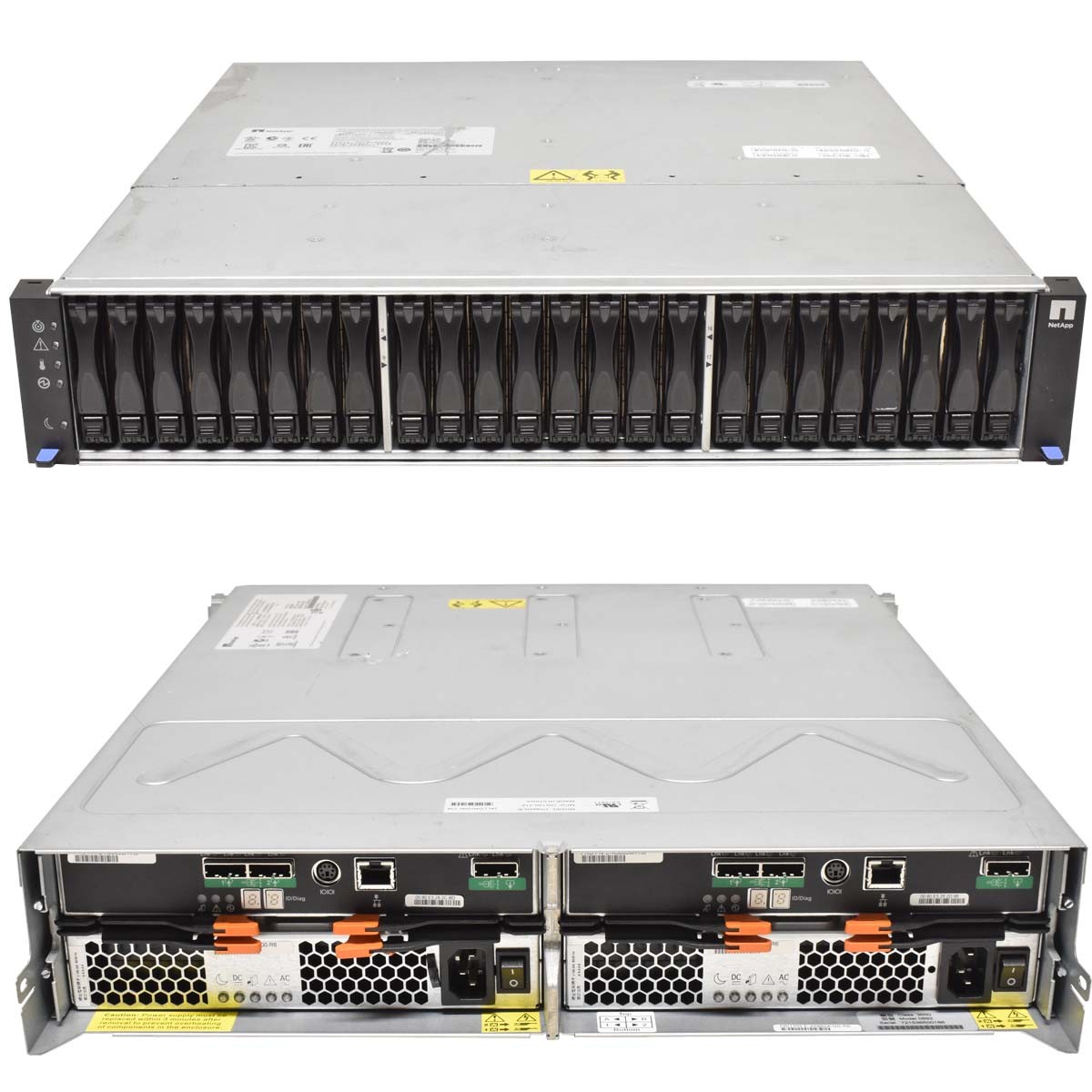 NetApp DE5600 E5524 Expansion Shelf Disk 24x 1.2TB SFF 2x Controllers E-X3003...