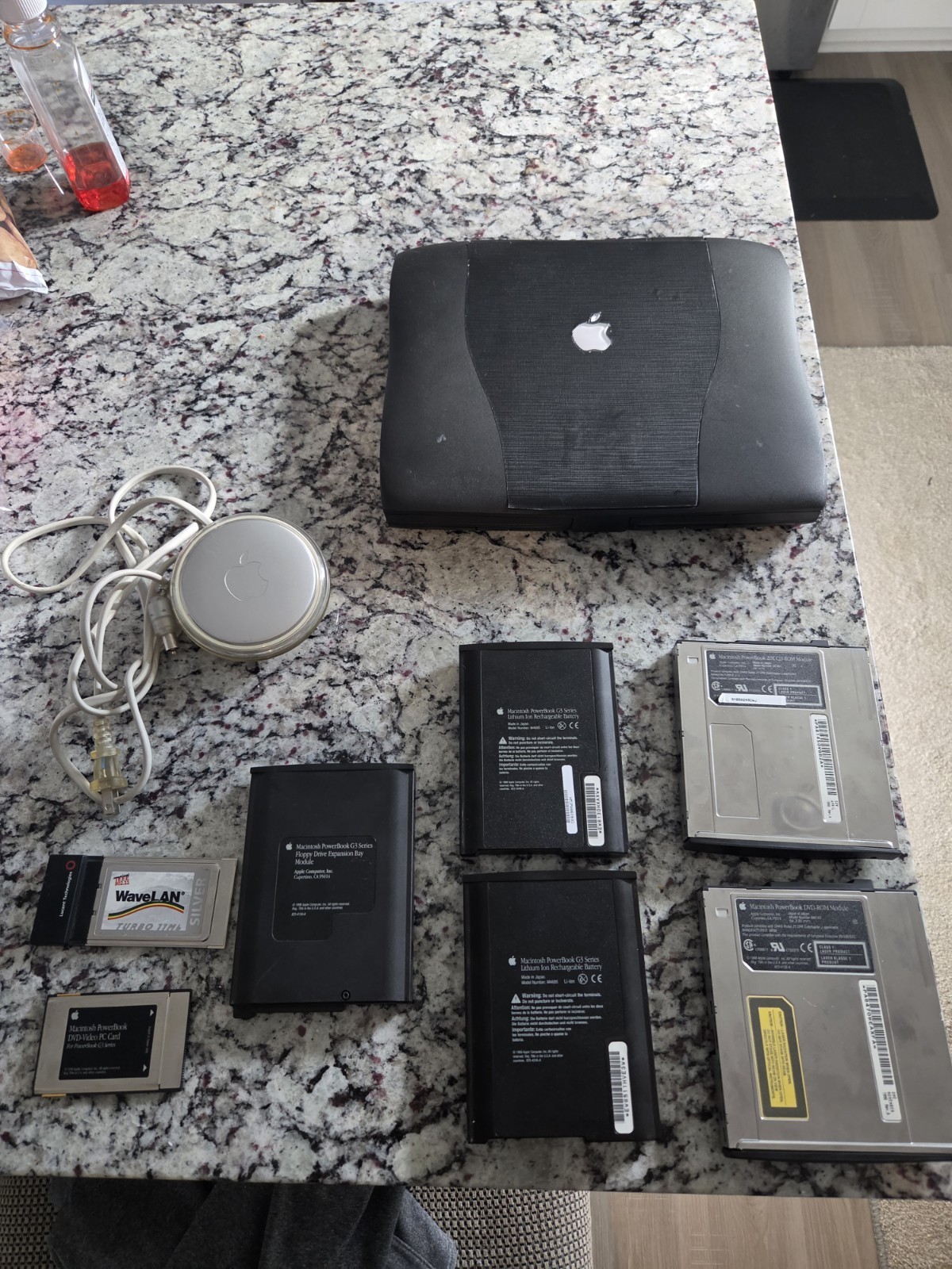 Powerbook G3 Vintage Laptop With Extras