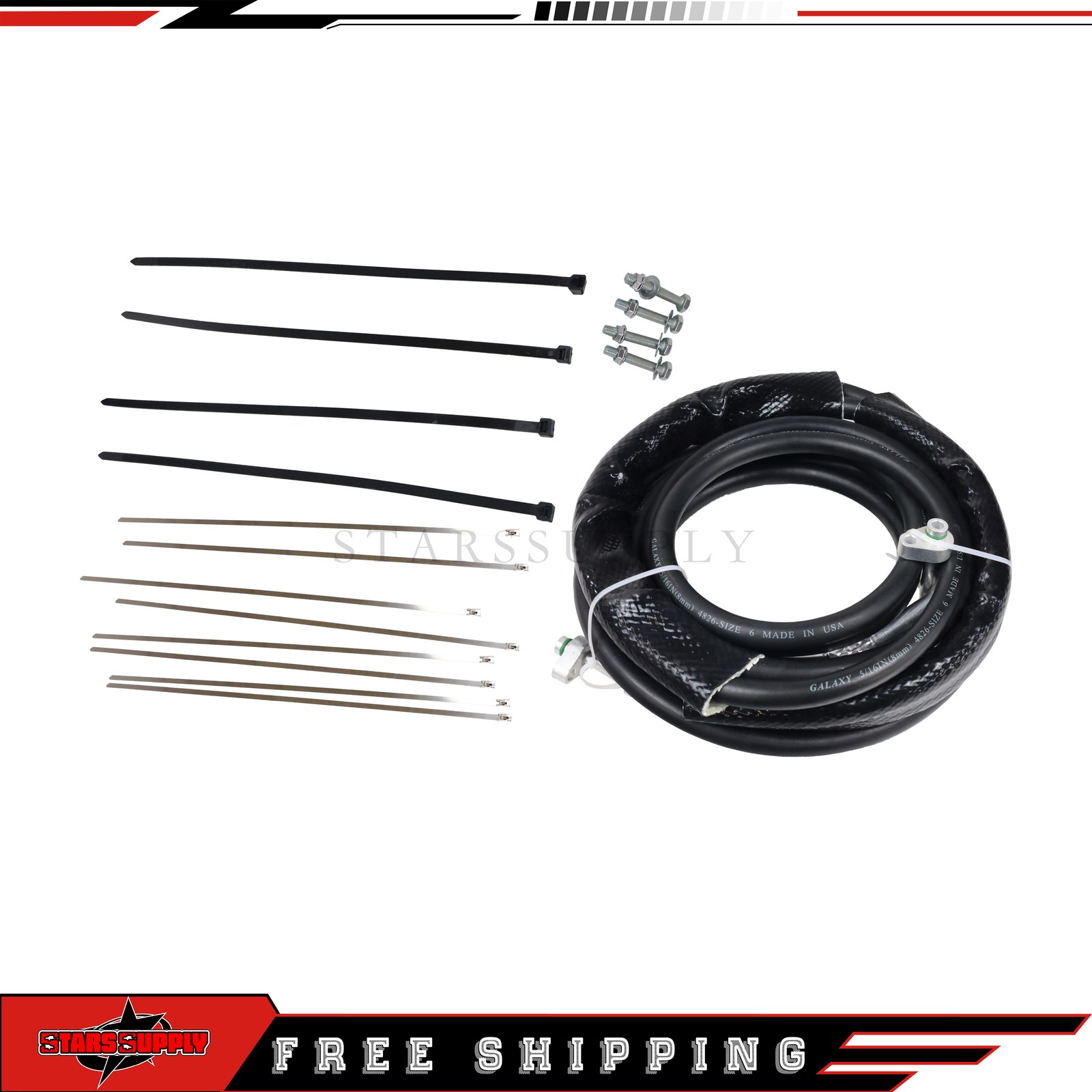 Rear AC Line Auxiliary Set For Ford Explorer 11-16 FE37190 BB5219835B DB5219 US