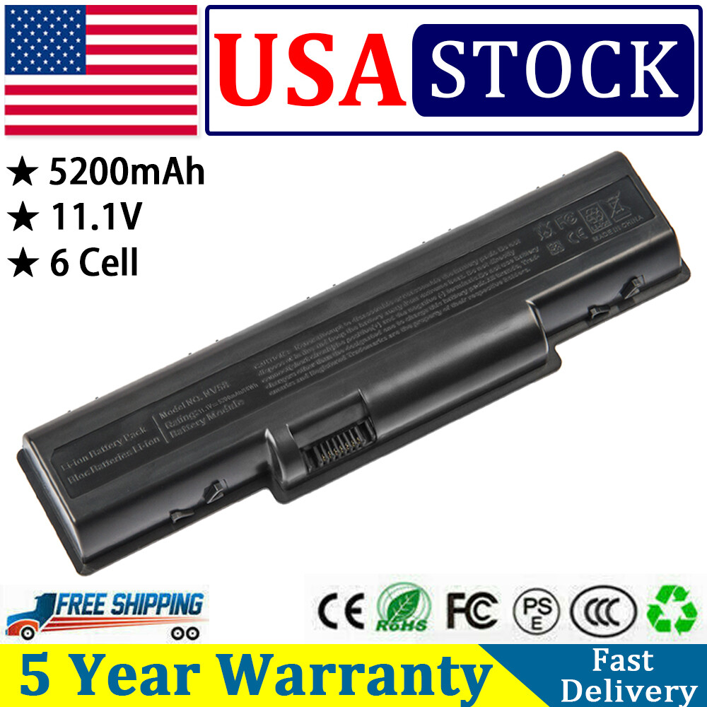 Laptop Battery for ACER Aspire 5532 5732Z eMachines E725 E525 E627 Gateway NV58