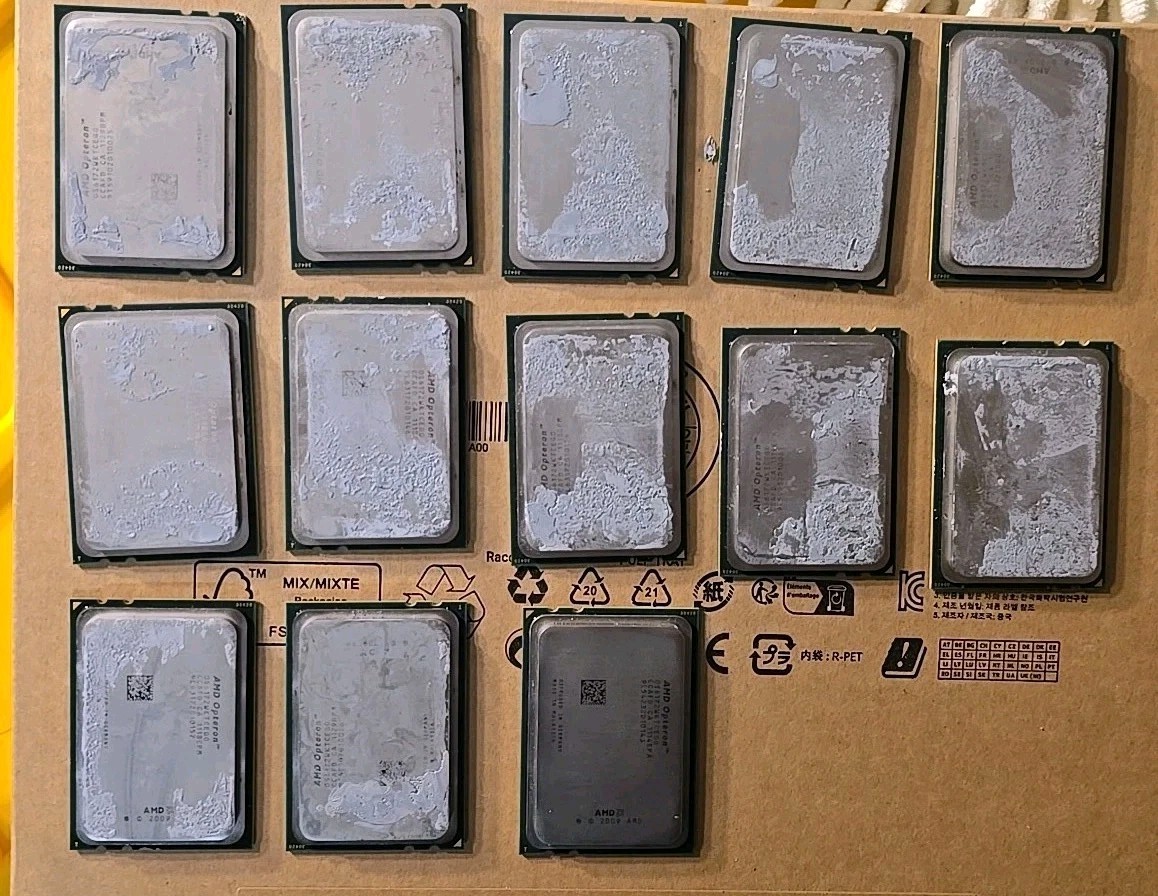AMD Opteron 6172 Lot Of X13 2.10GHz 12 Core Socket G34 CPU OS6172WKTCEG0