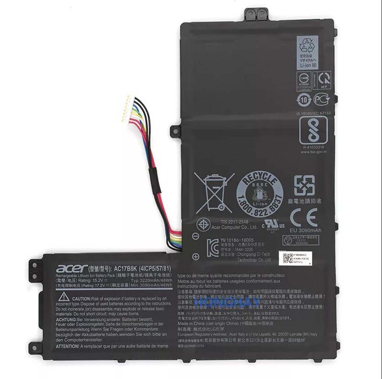 Genuine Laptop Battery AC17B8K For Acer Swift 3 SF315-52G SF315-52 N17P6 Series