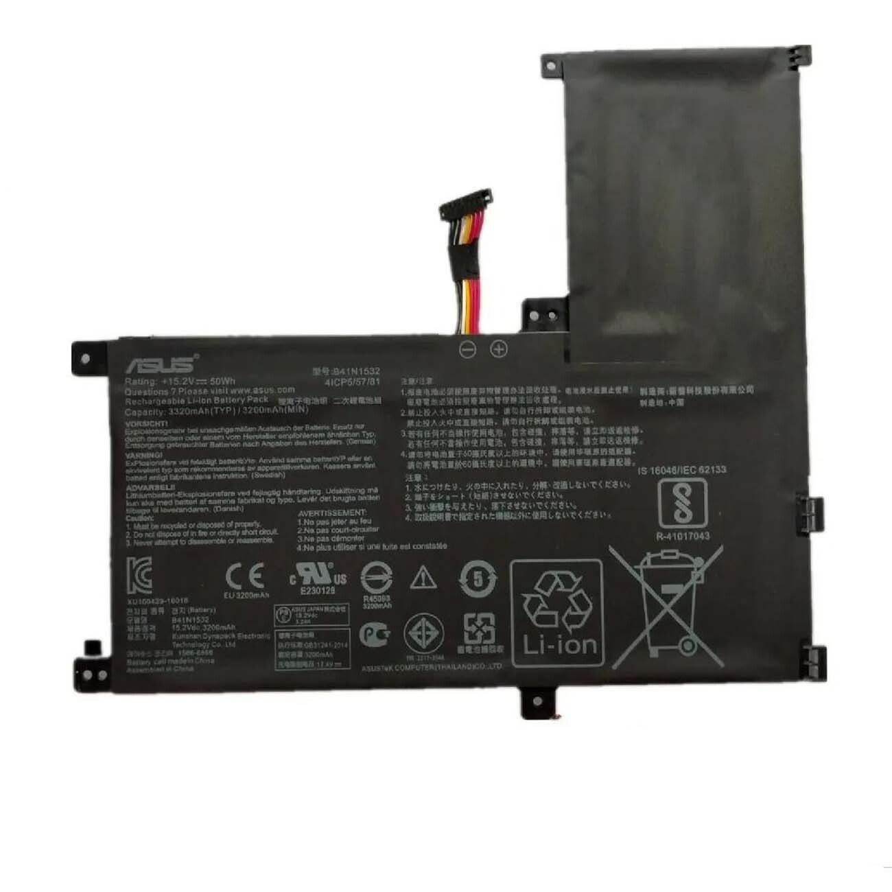 Genuine Battery B41N1532 For ASUS ZenBook Flip Q504U Q504UA UX560UA UX560UQ New