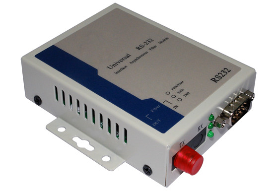 RS232 Data Optical Extenders Transmitter Receiver FC Singlemode fiber optic 20Km