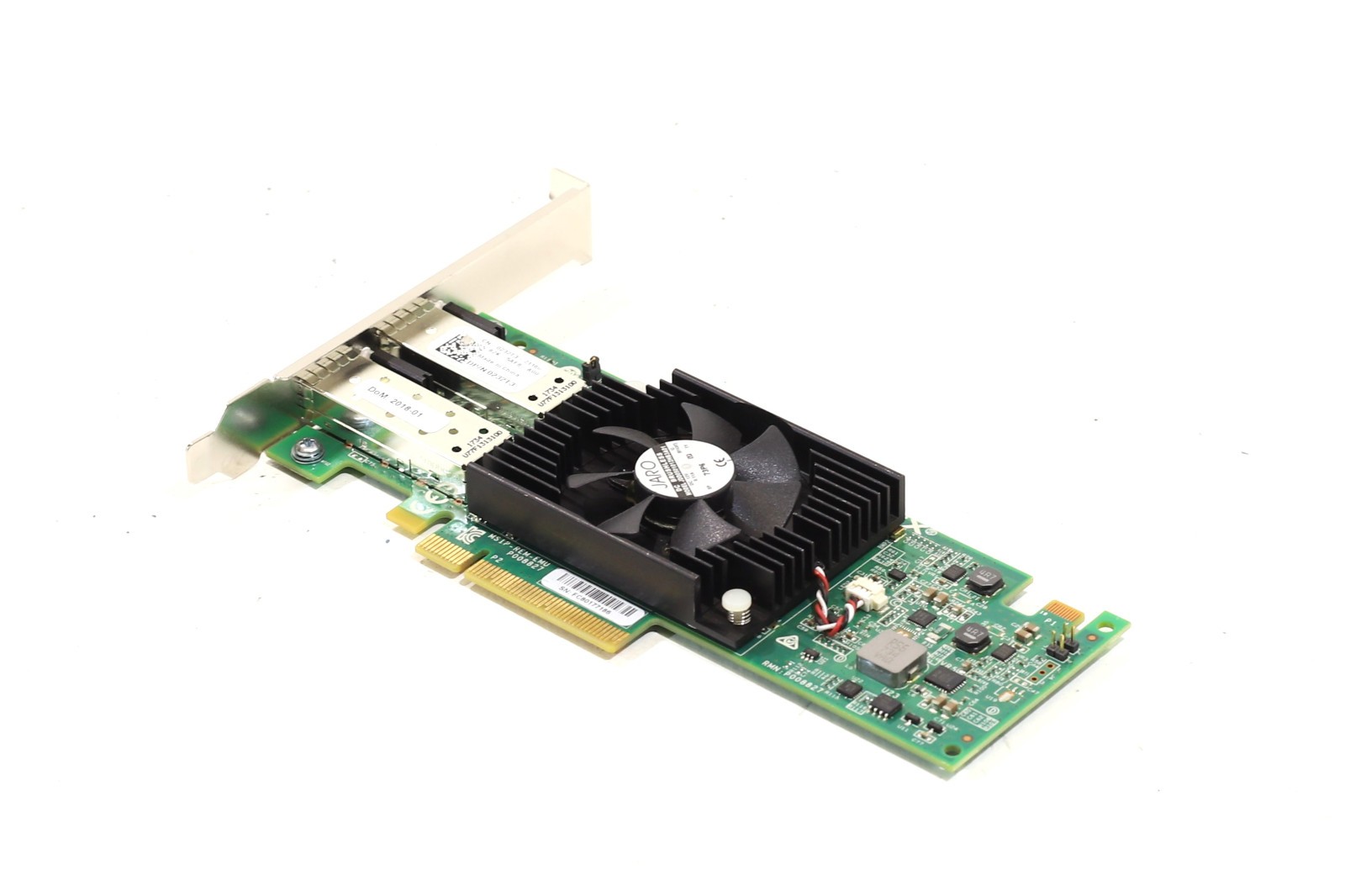 Dell Dual-Port 10GbE SFP+ PCIe Network Adapter Dell P/N: 0DDF4D Tested Working