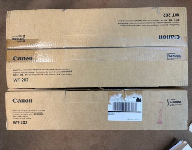 Canon Genuine WT-202 Waste Toner Container New