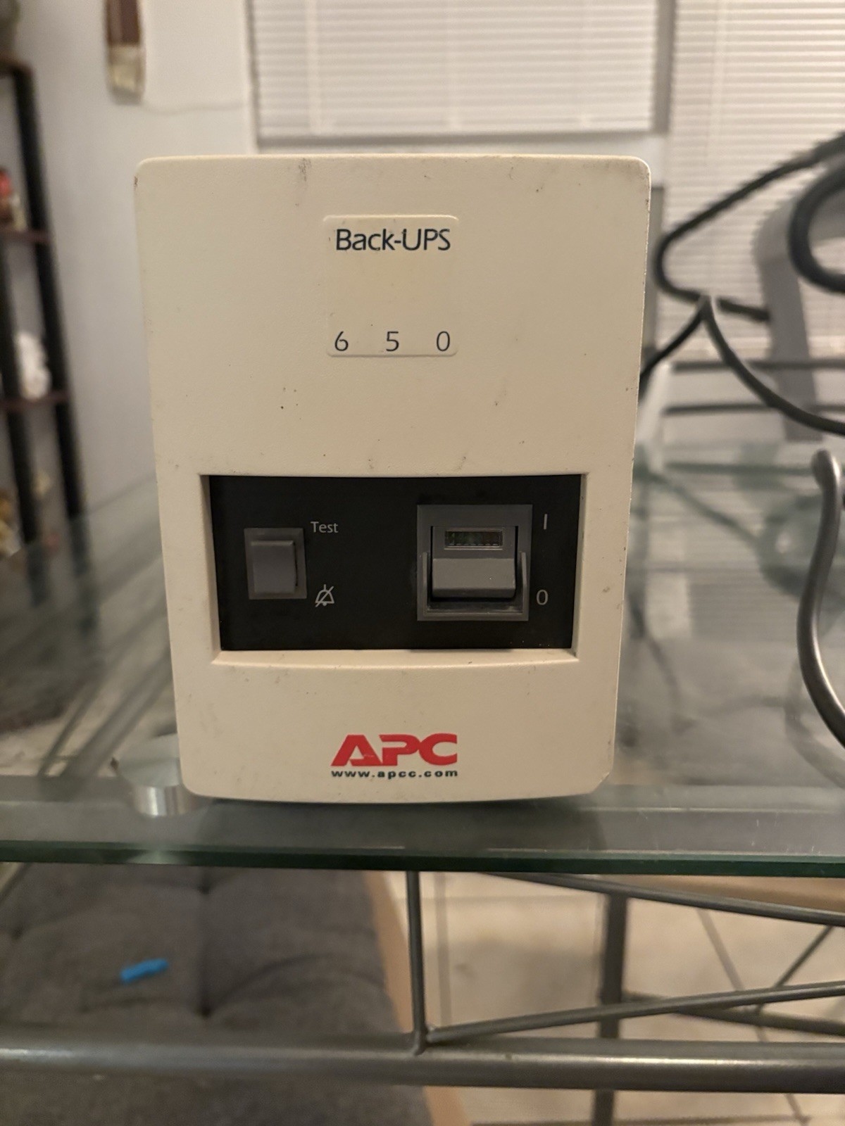 Vintage APC Back-UPS 650 Power Supply Battery Backup Tested & Working Retro IT