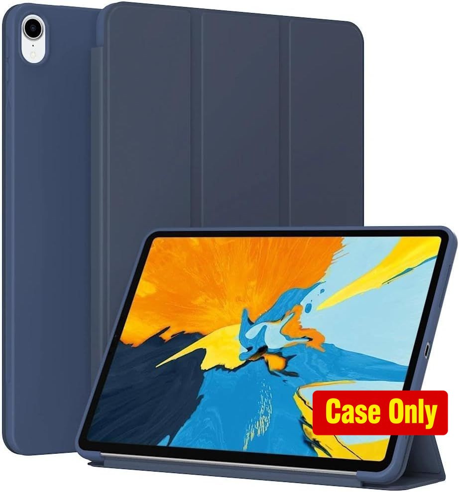 Slim Case for iPad Pro 11 2018 / Air 5th Gen 2022, Lightweight Trifold Stand, Bl