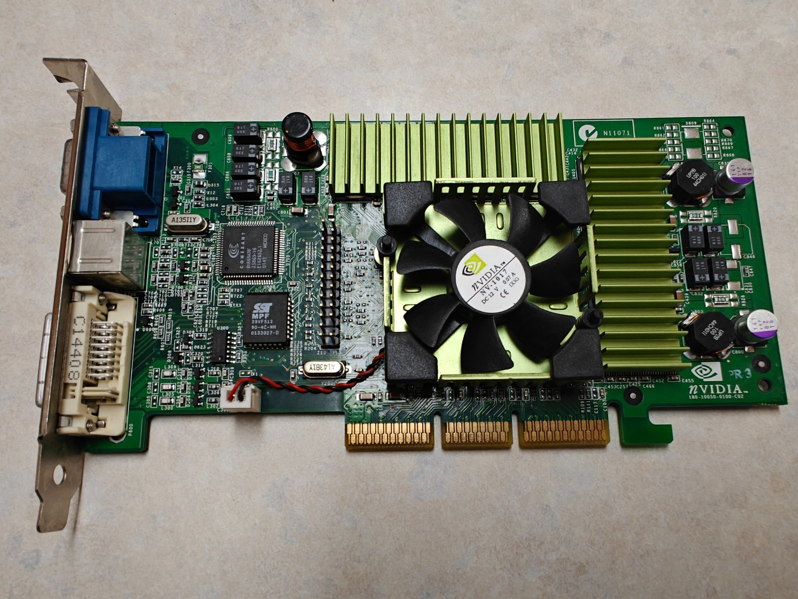 NVIDIA GeForce3 64MB DDR AGP Retro Gaming Video Graphics Card P50