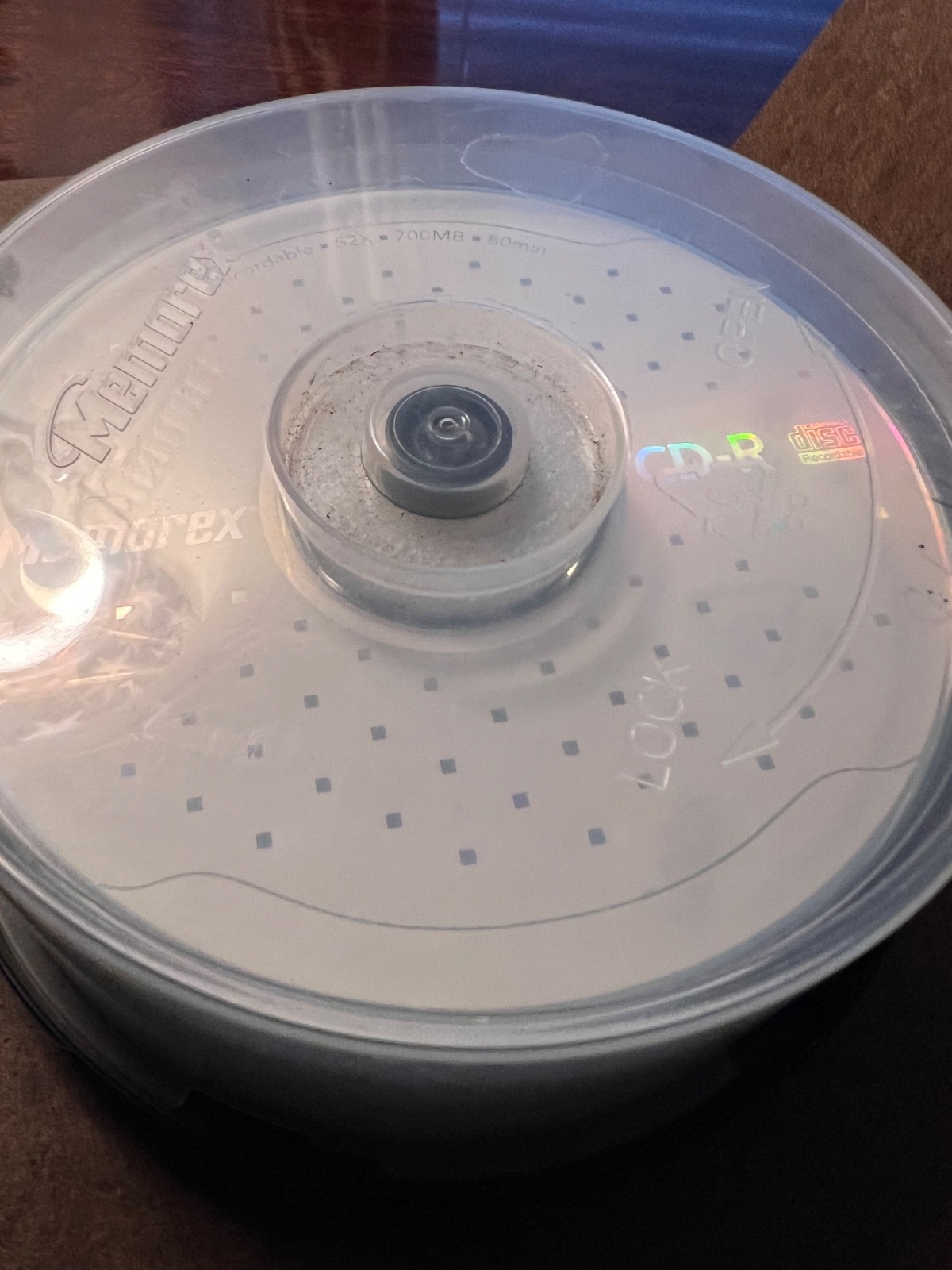 Memorex Music CD-R 52X 80 Minute 700MB - open 30 pack, contains 28