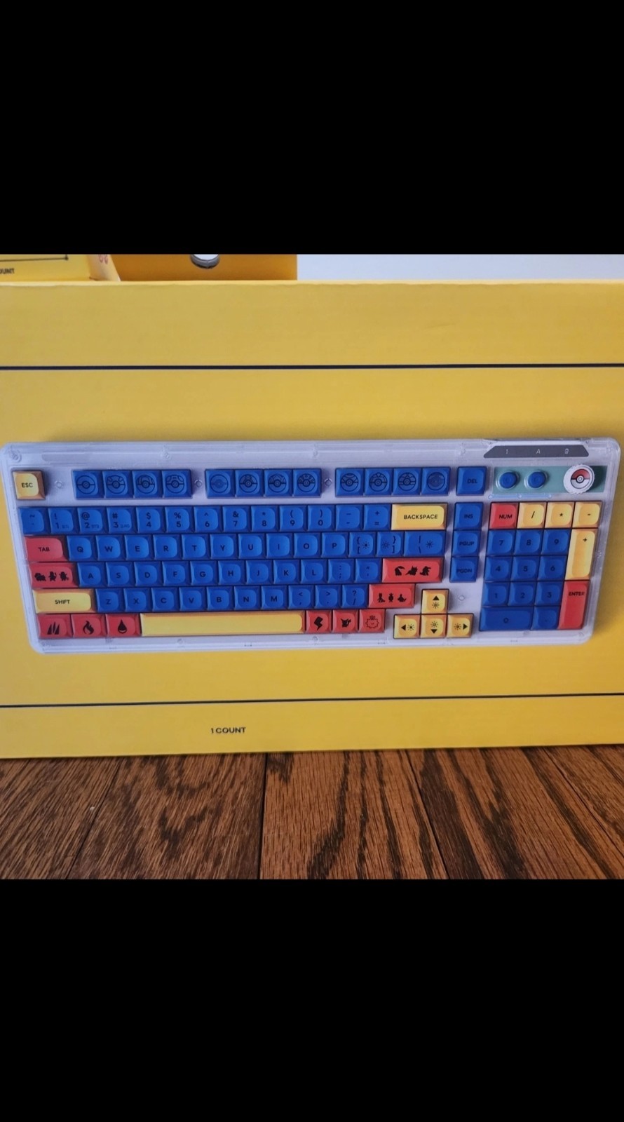 Target x Pokemon Wireless Keyboard And Keycaps Limited Edition 30th Anniversary