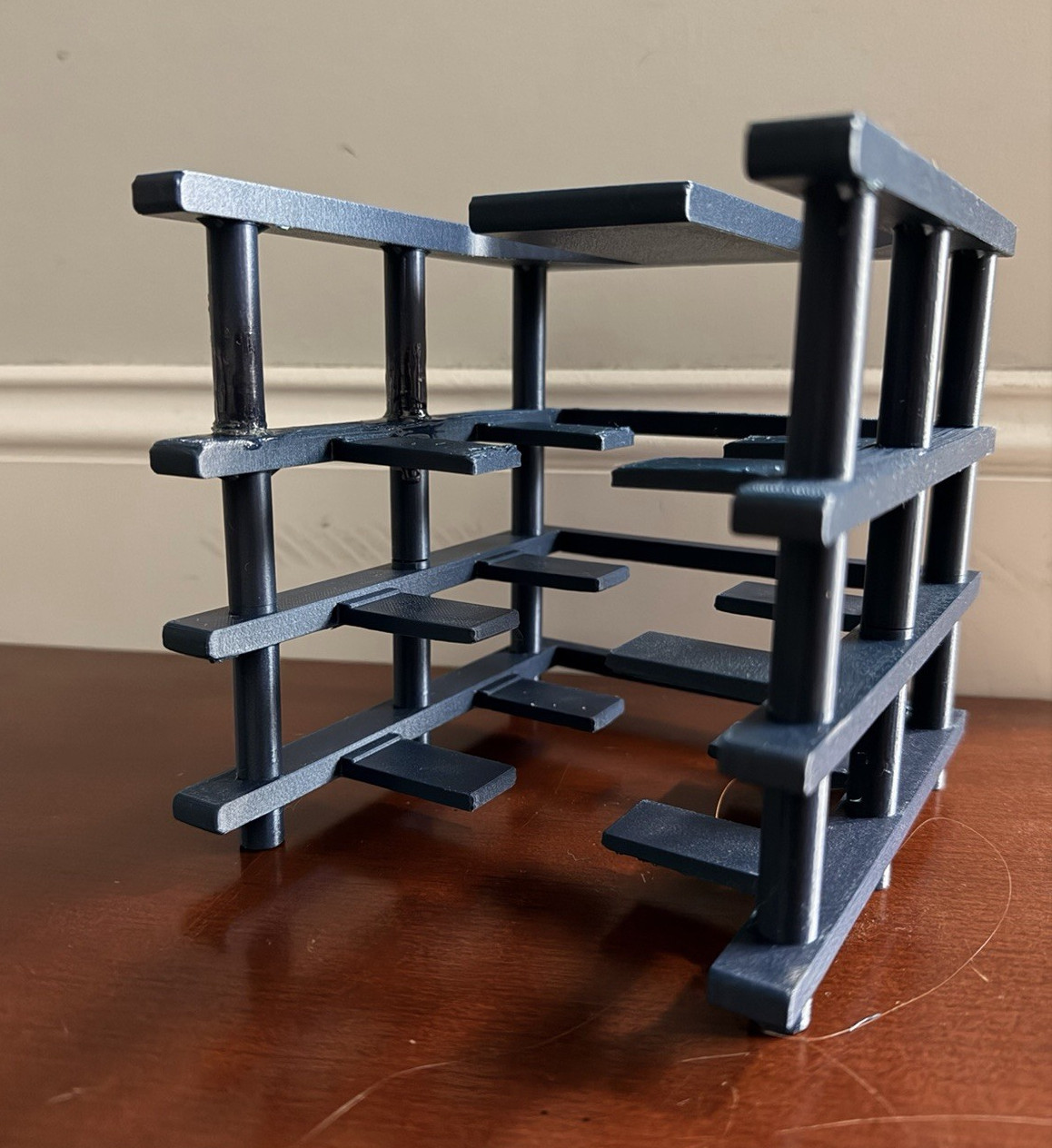 3d printed 3.5in HDD Stacking Rack Holder Hard Drive Cage for Computer Case