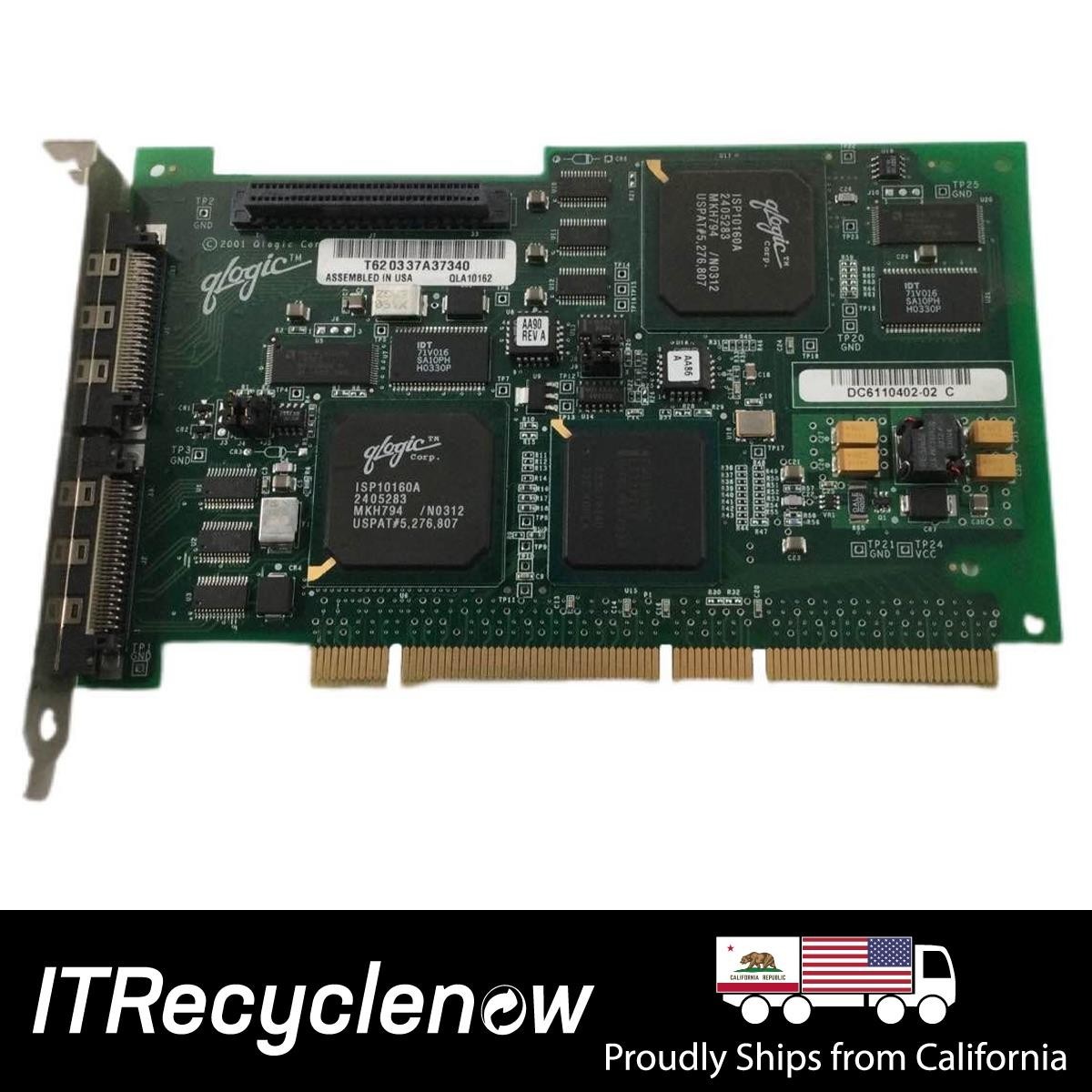 Sun SCSI Host Adapter Card Ultra3 PCI-X DUAL ULTRA3 375-3057 X6758A