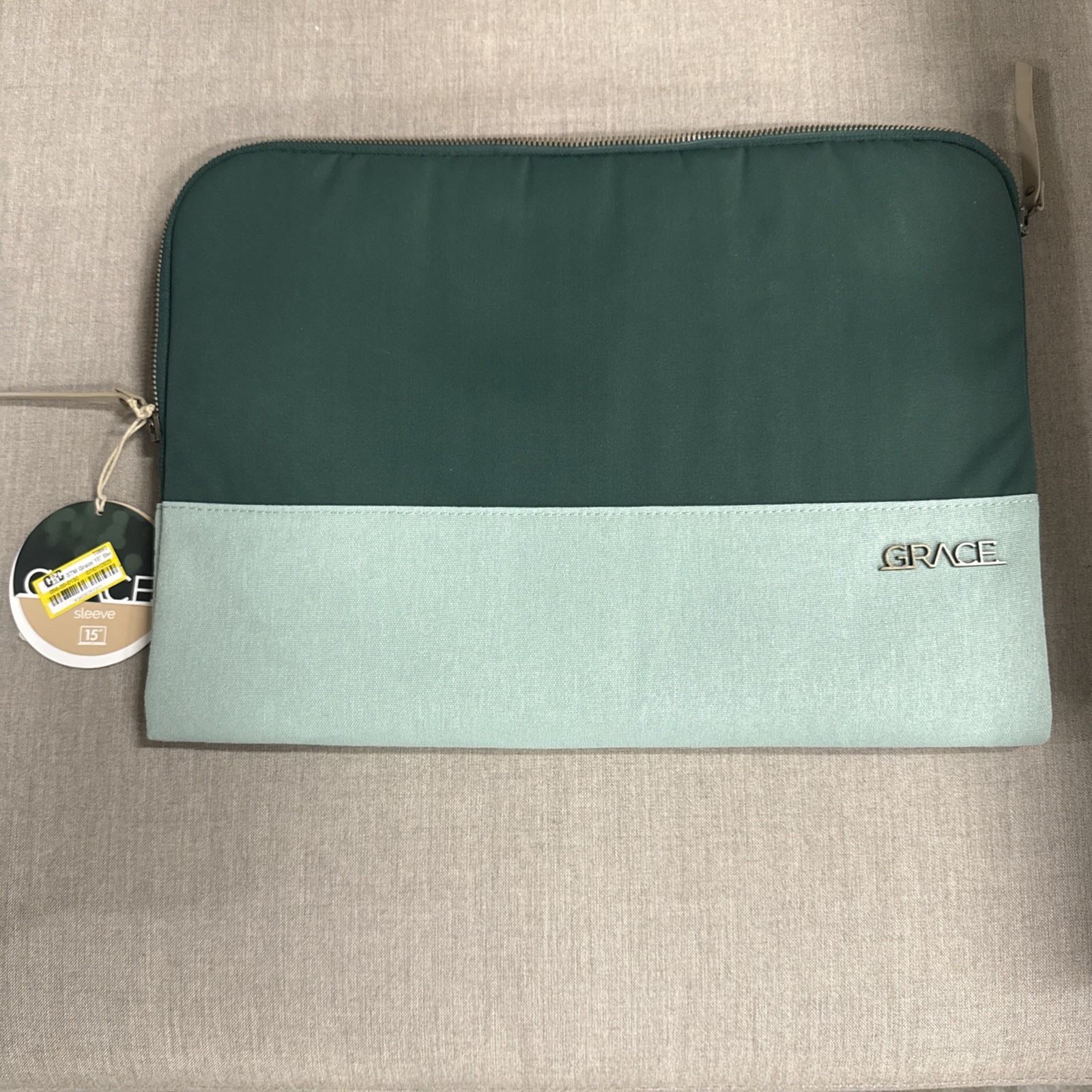 STM Goods Grace 15” Laptop Sleeve Hunter Green NEW Slim Stylish Protective Case
