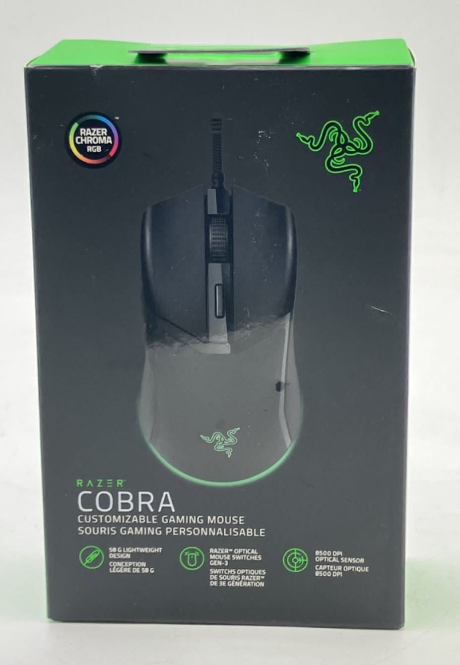 Razer Cobra RZ01-014650100-R3U1 Wired Mouse Black