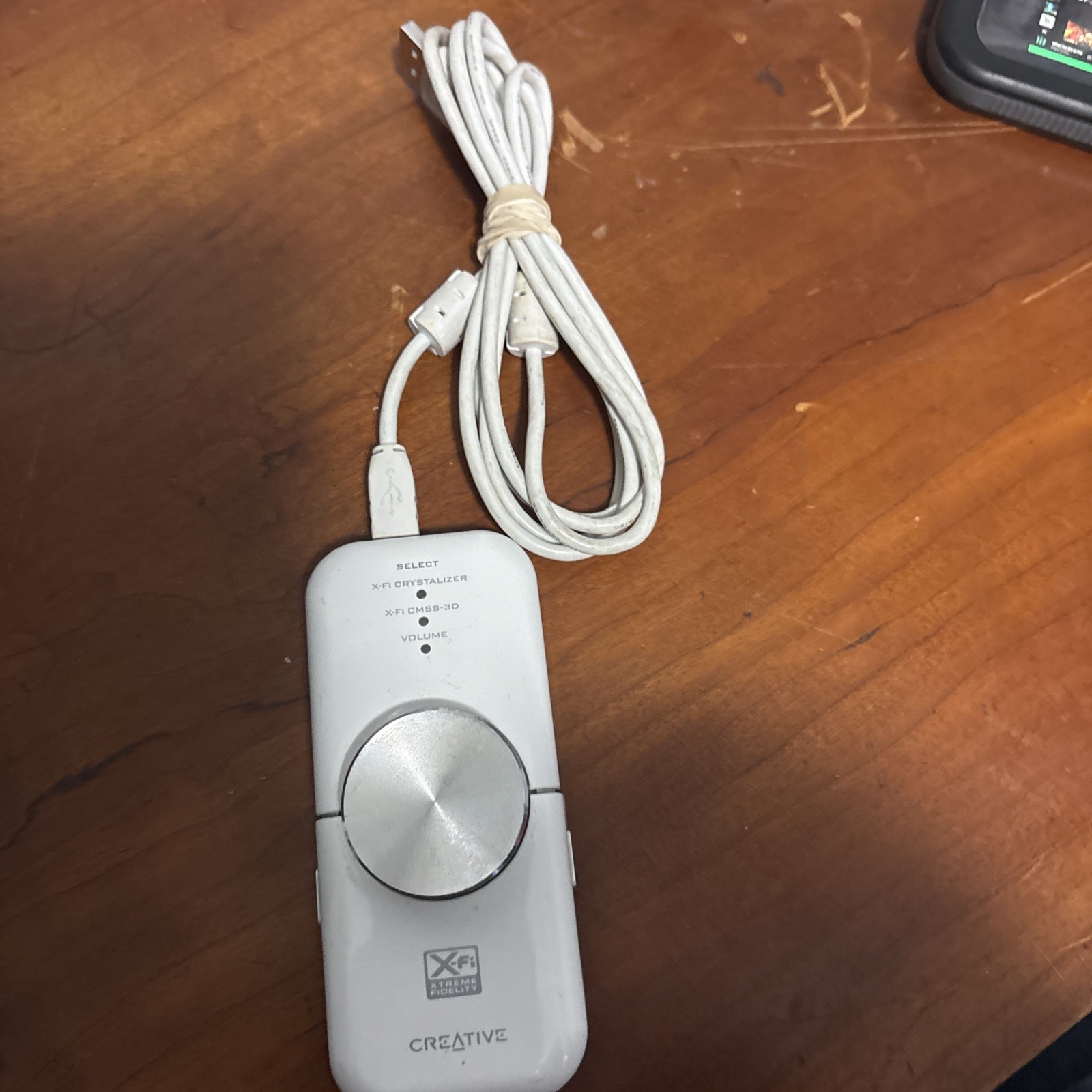 Creative Labs USB (SB0720) Sound Card X-Fi  - with cable