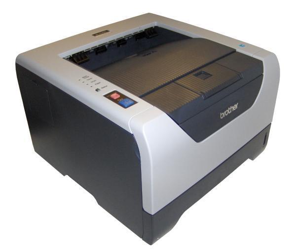 Brother HL-5340D Workgroup Laser Printer w NEW TONER/DRUM