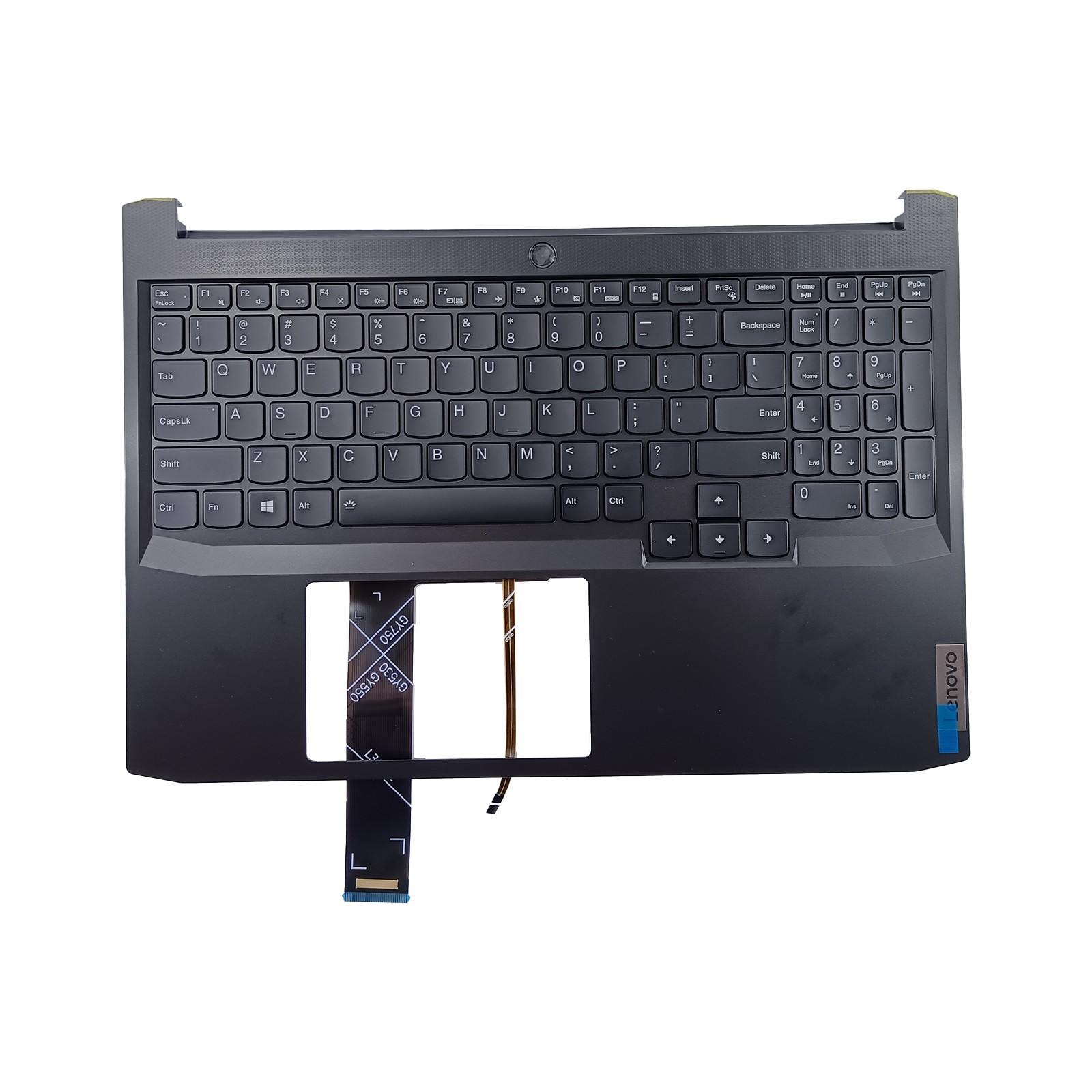 5CB1D04600 For Lenovo IdeaPad Gaming 3-15IHU6 15ACH6 Palmrest w/ keyboard black