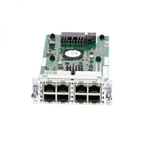 Cisco NIM-ES2-8 8 Port Ethernet Network Interface Module  New Open Box