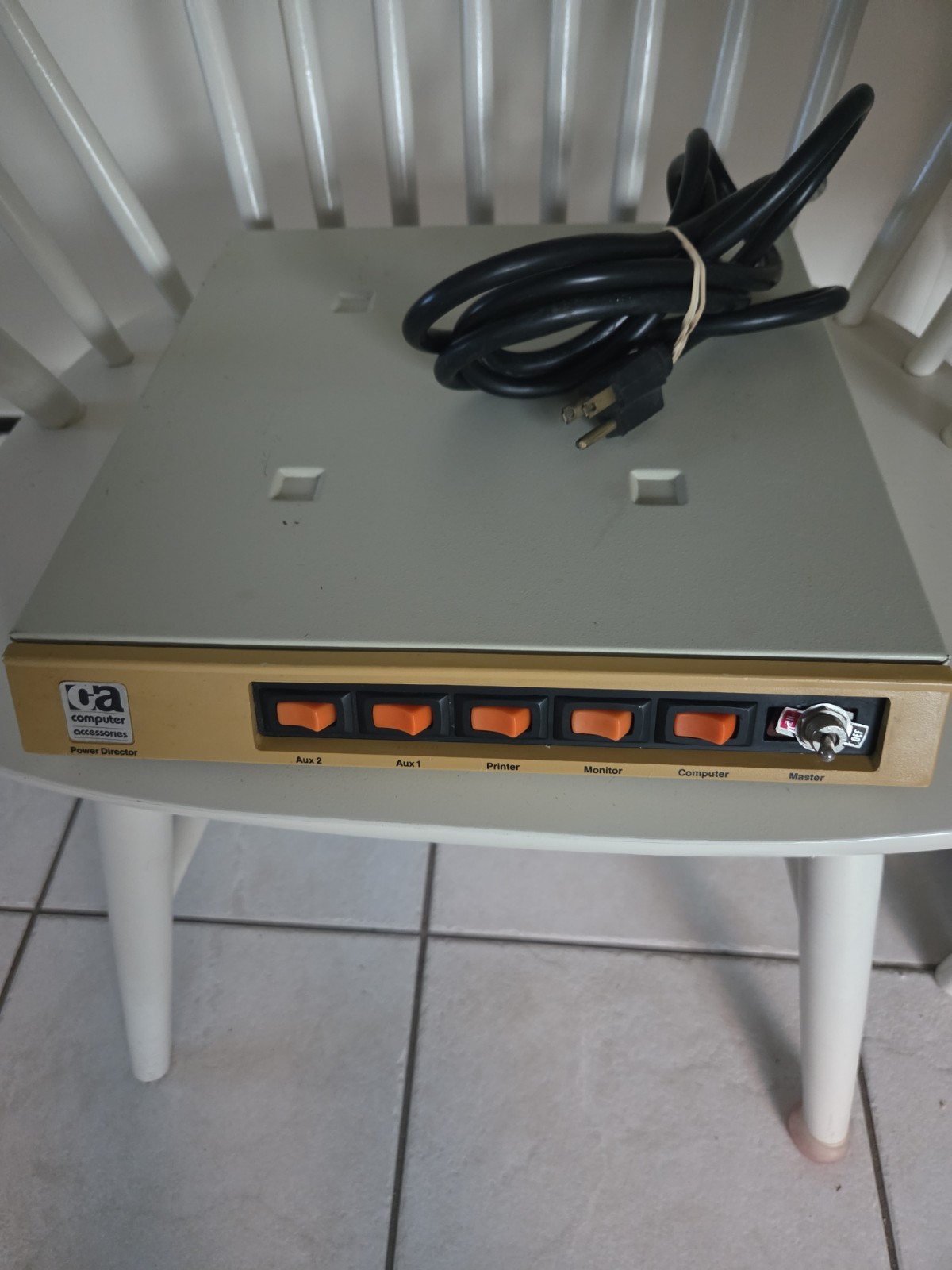 Ca Computer Accessories Model P2 Power Director Vintage  As-Is