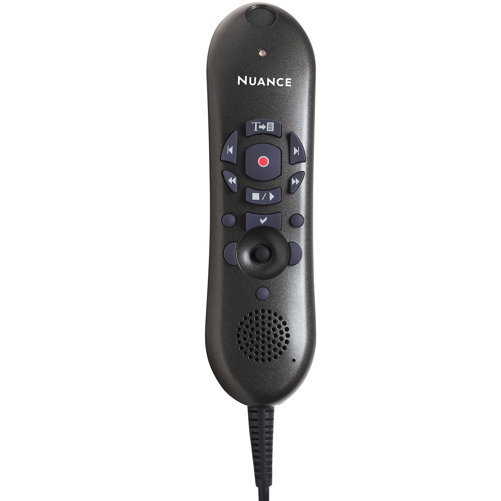 Nuance PowerMic II handheld dictation microphone, USB, model 44365 M..