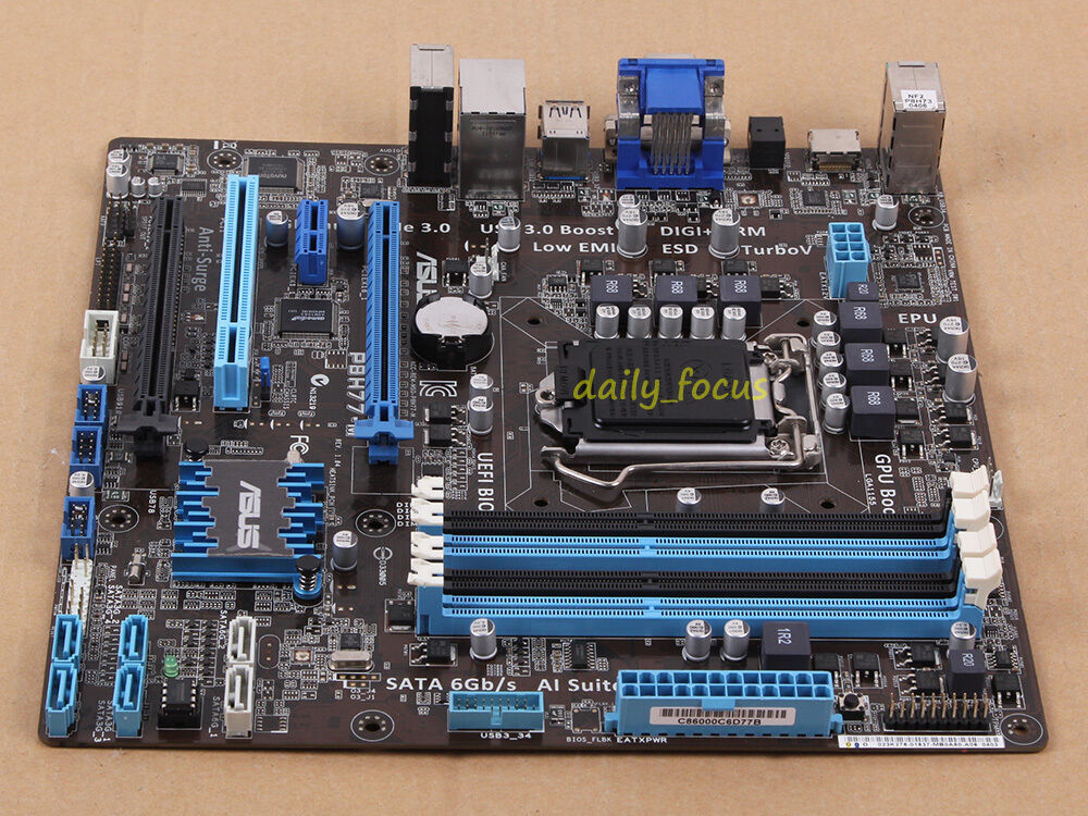 ASUS P8H77-M Motherboard LGA 1155 DDR3 Intel H77