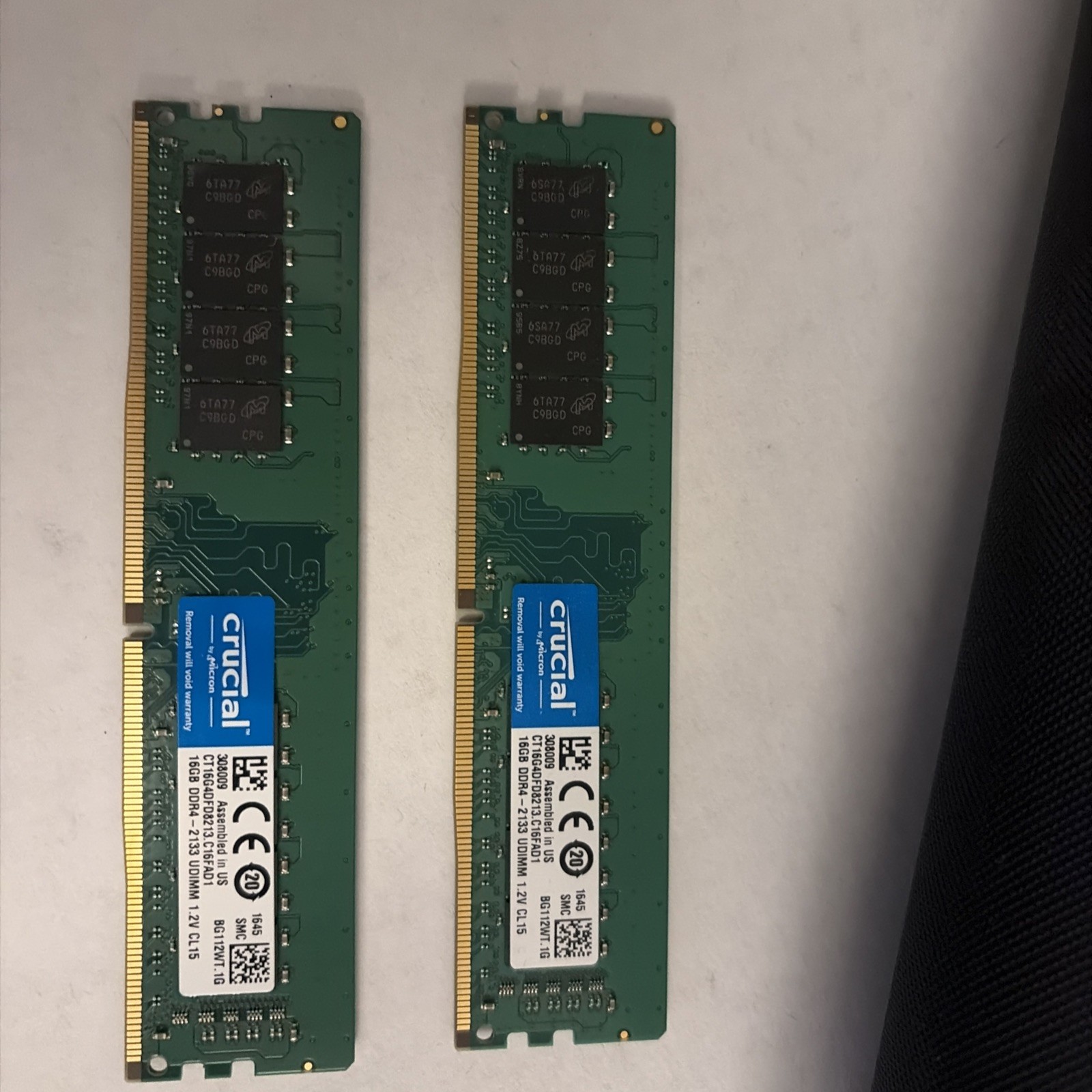 Crucial 32GB DDR4 DIMM Memory Module Stable Performance RAM