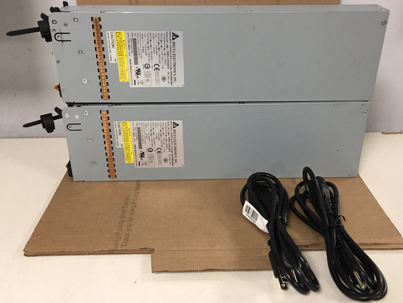 "LOT OF 2" Delta Electronics TDPS-1350AB B Switching Power Supply