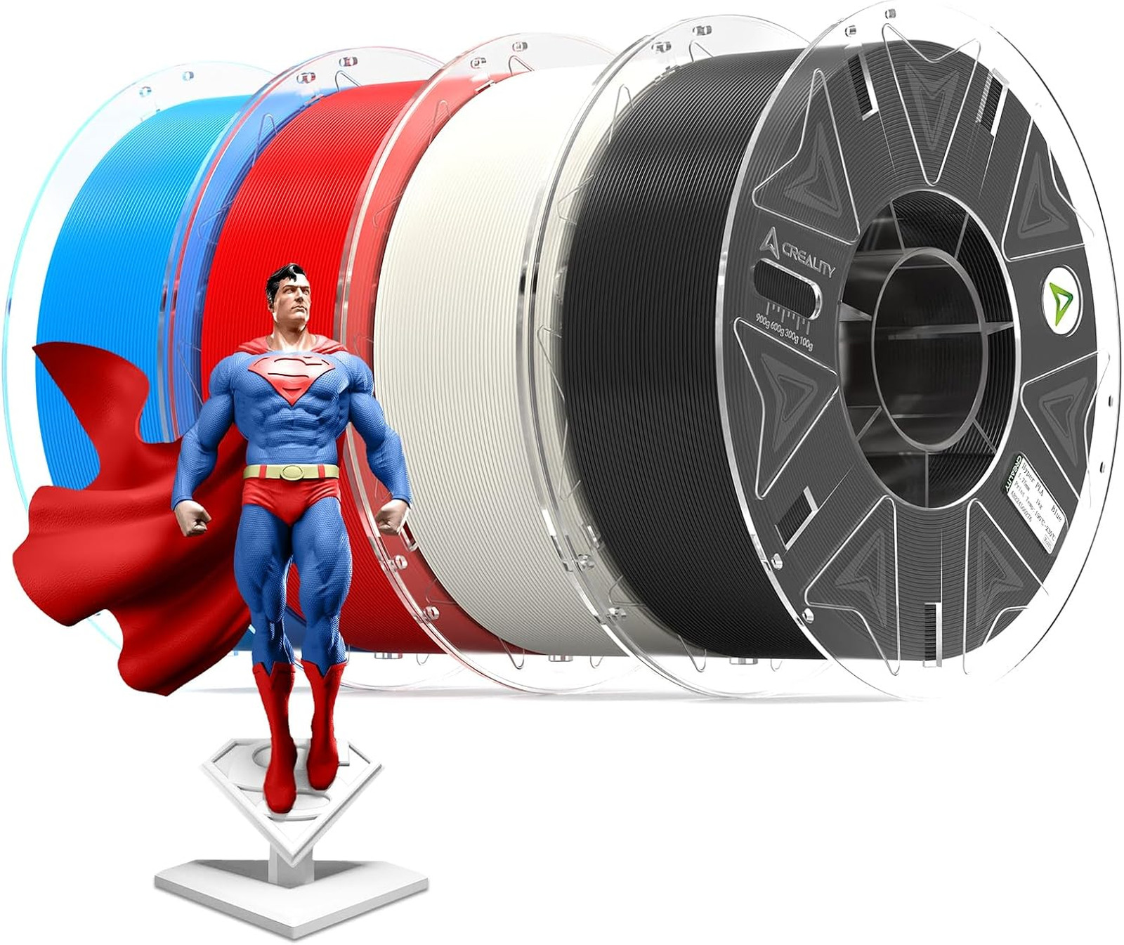 Official Hyper PLA RFID Filament 1.75mm 4KG for K2 Plus Combo, High Speed
