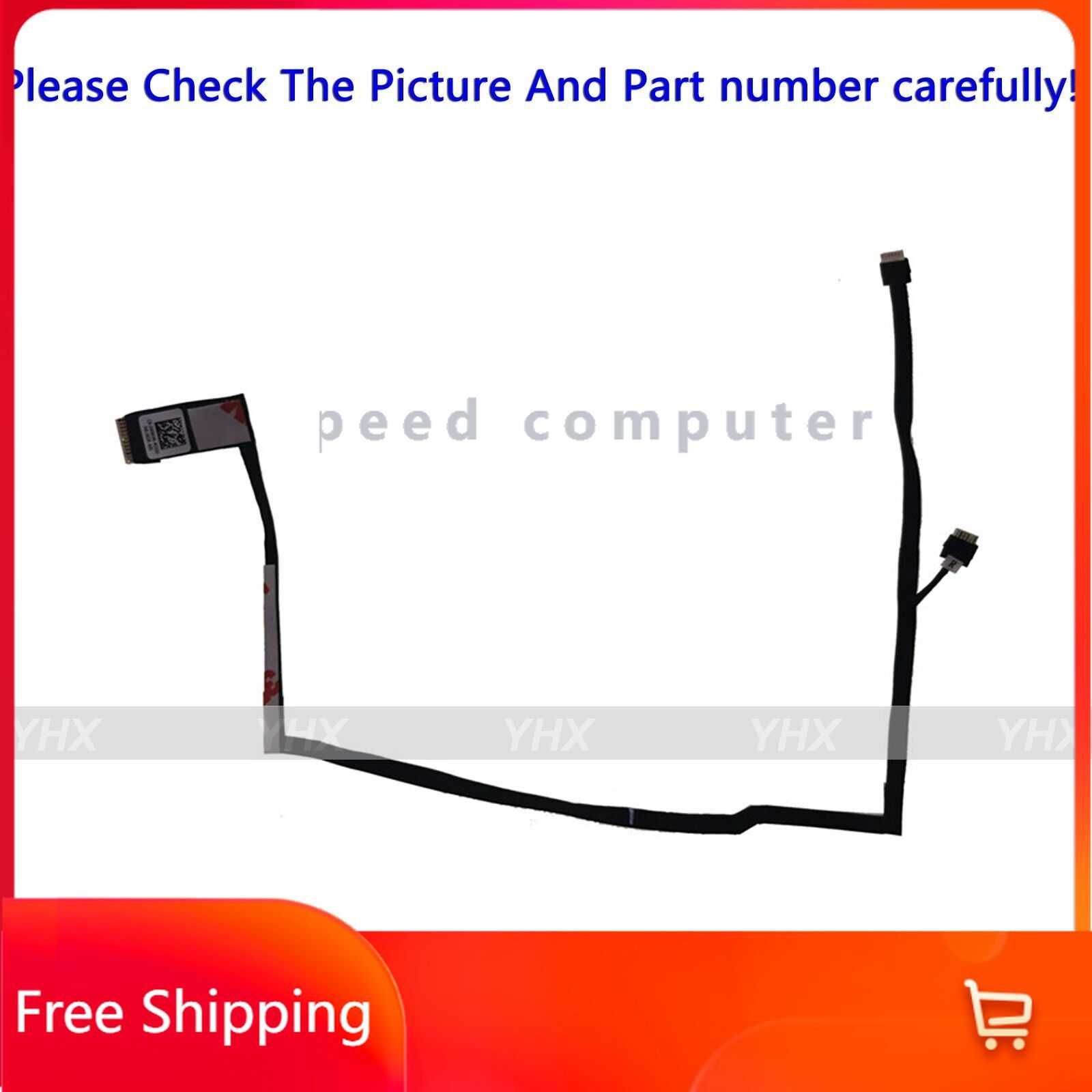 New 0W9KHK W9KHK For Dell Alienware M15 R3 R4 TRON LIGHT Air Outlet Cable Line
