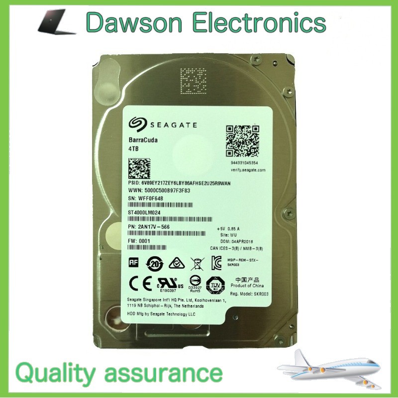 Seagate 4TB ST4000LM024 5400RPM 128MB SATA 2.5" HDD Hard Drive 15mm