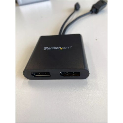 Startech MSTMDP122DP MDP TO DP MULTI MONITOR ADAPTER 2 MINI DISPLAYPORT SPLITTER