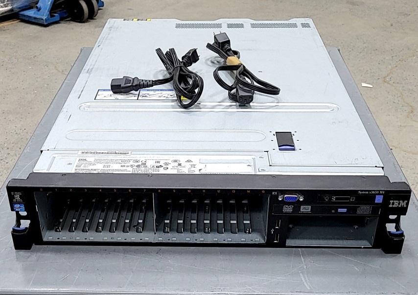 IBM System X3650 M4 7915 AC1 Server 2*Intel Xeon E5-2643 V2 16GB SEE NOTES