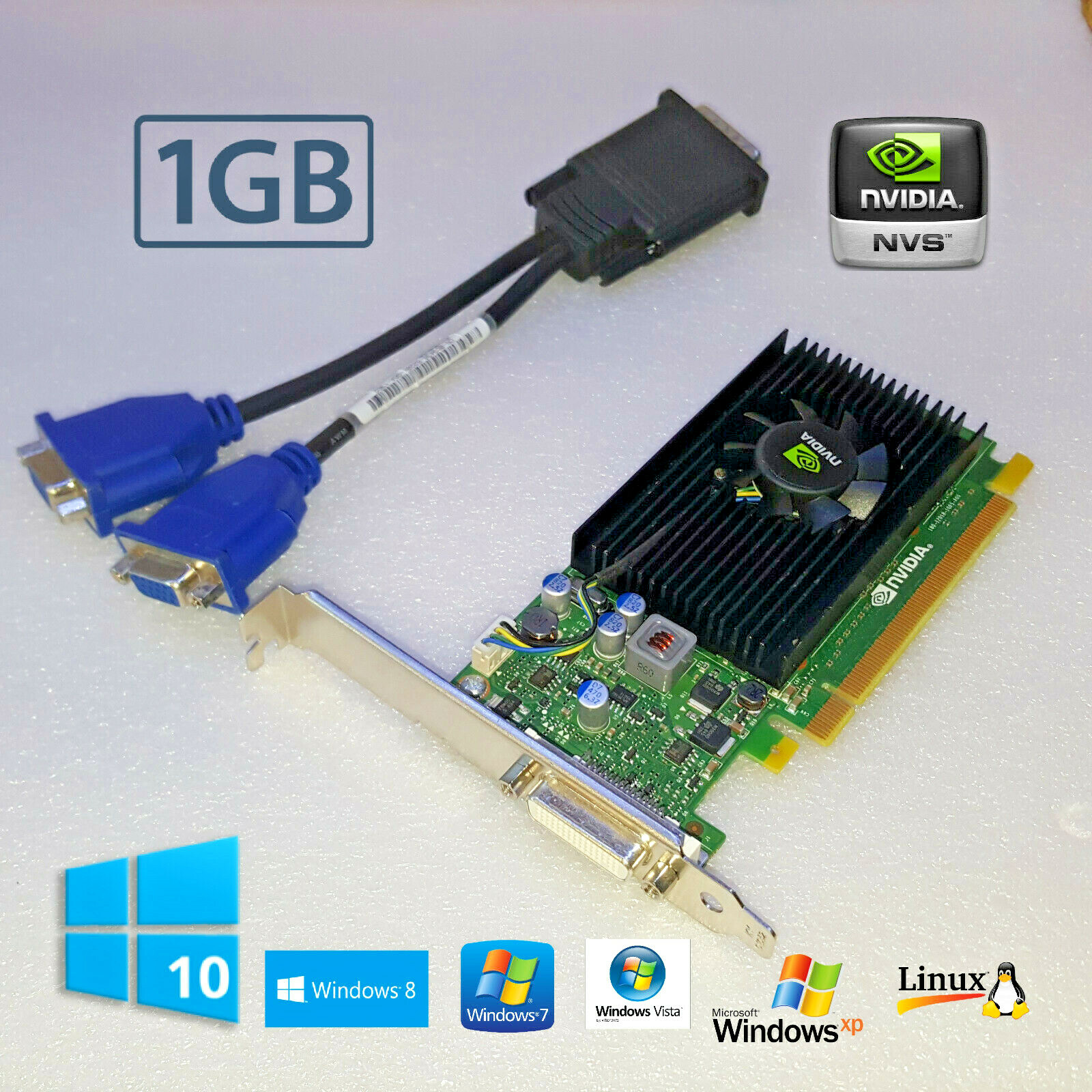 GATEWAY DX4380 DX4380G DX4710 DX4820 DX4822 DX4830 1GB Dual VGA Video Card