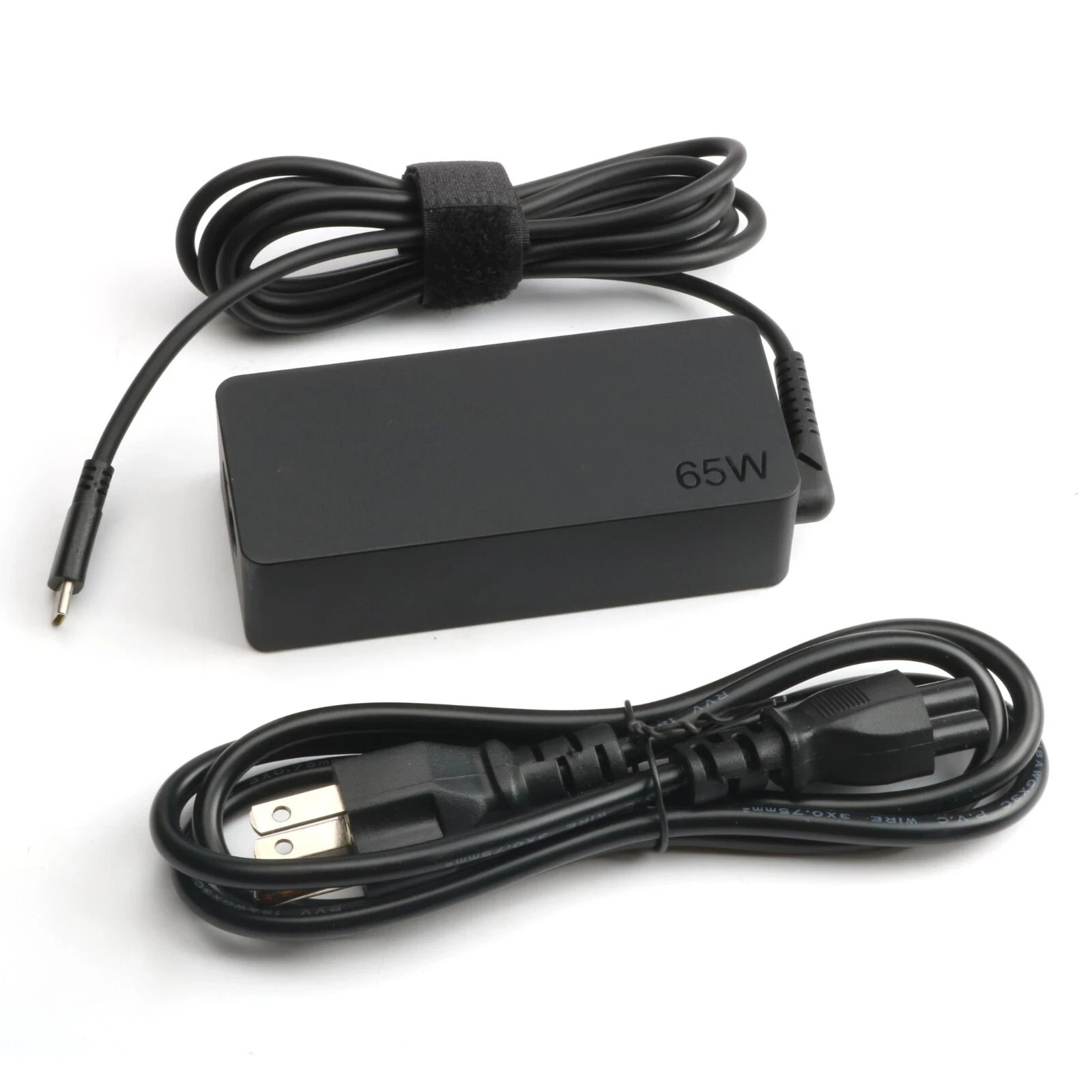 Lenovo 20V 65W USB Type-C Charger Adapter - *Black* *OEM* *GENUINE* *NEW*
